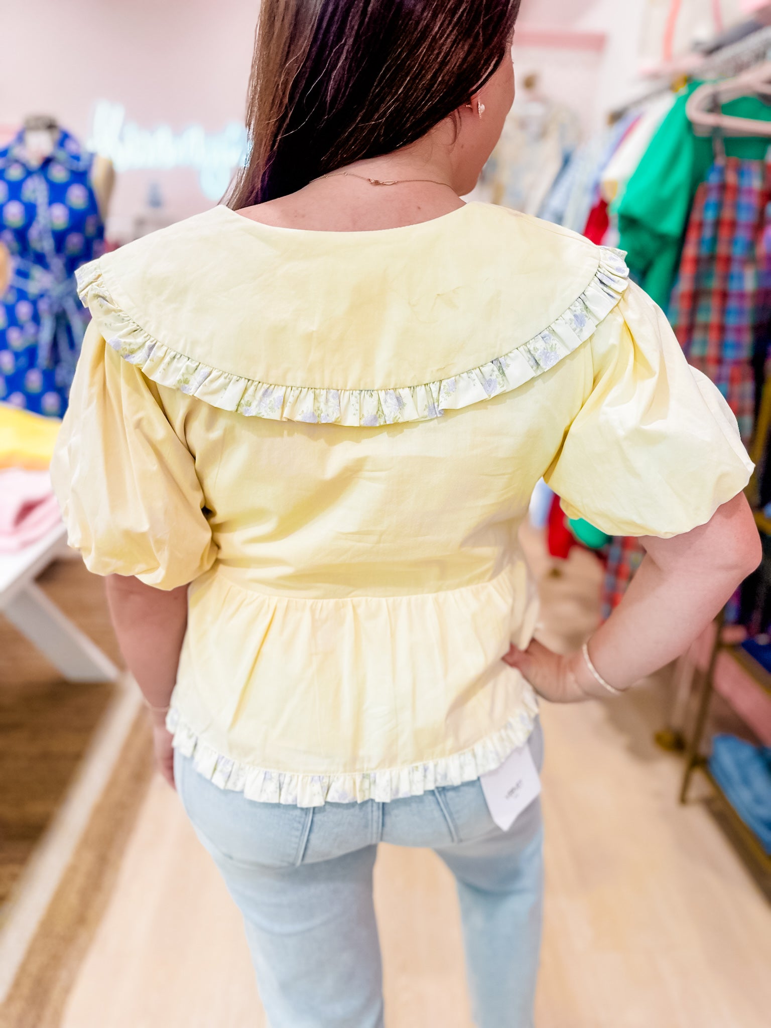 Springtime Sunshine Top