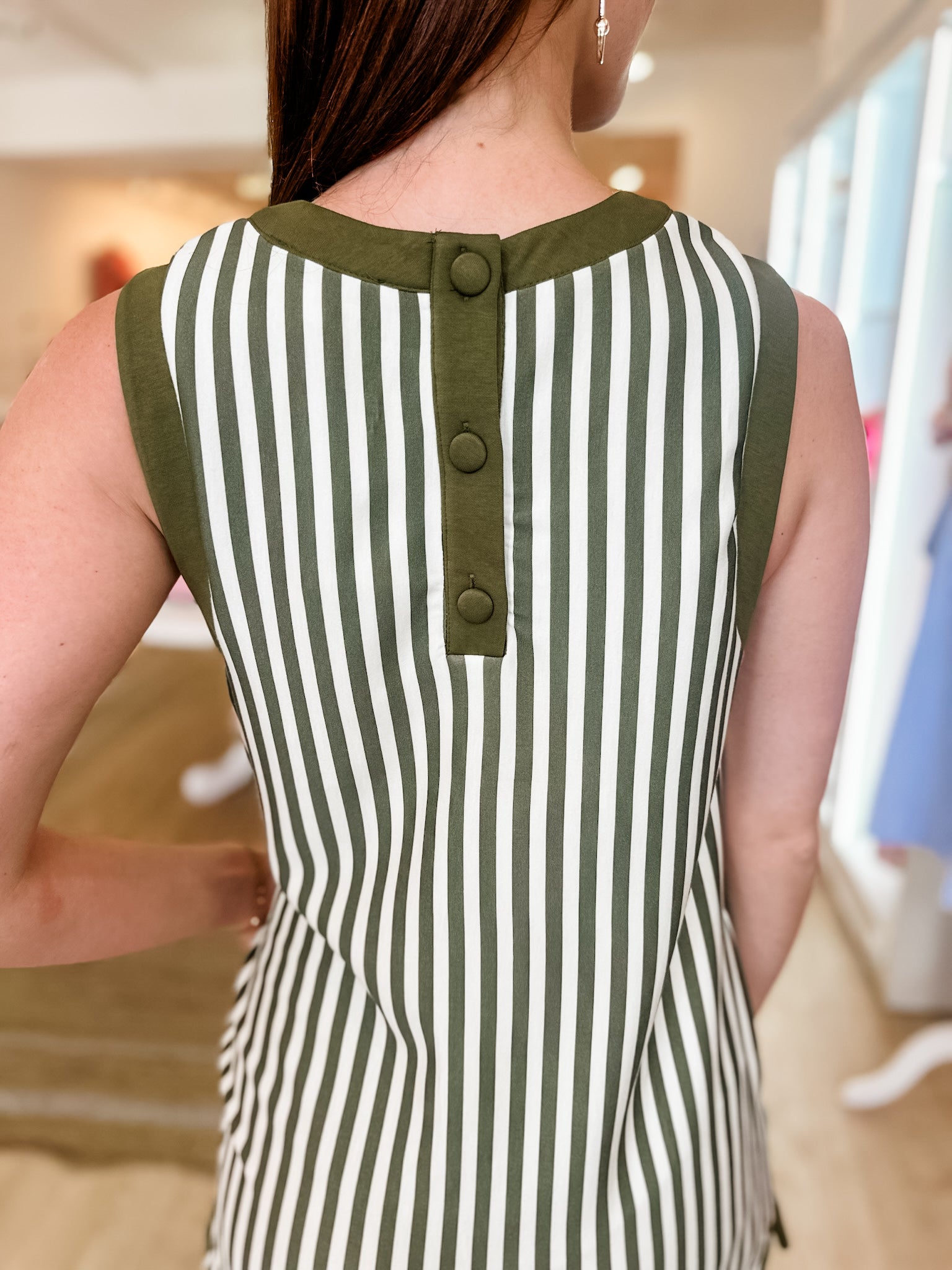 Carpool Chic Dress- Olive