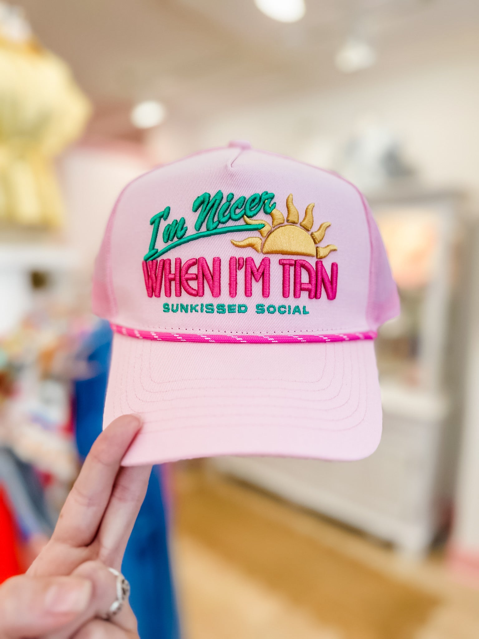 I'm Nicer When I'm Tan Trucker Hat