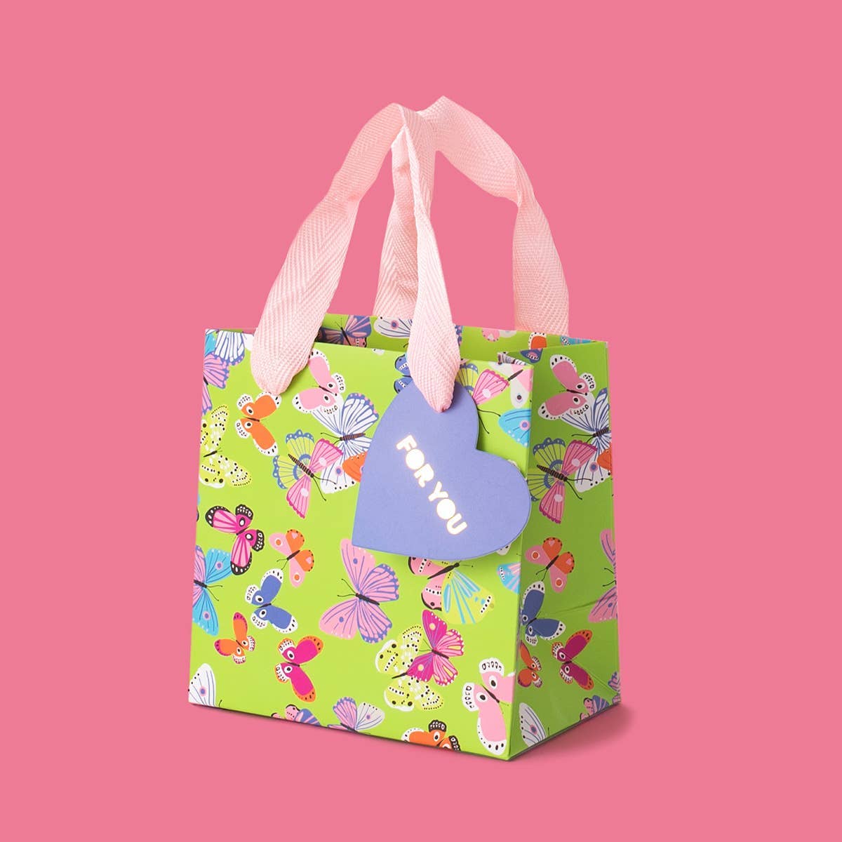 TAYLOR ELLIOTT DESIGNS Gift Bags - Butterflies - Small