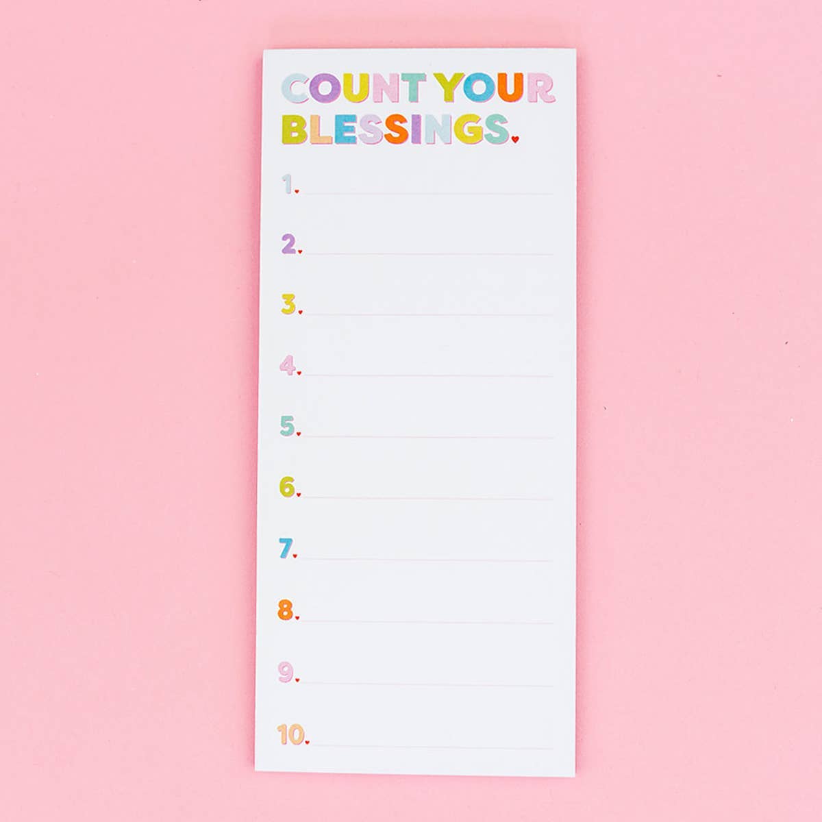 TAYLOR ELLIOTT DESIGNS List Pad - Count Your Blessings