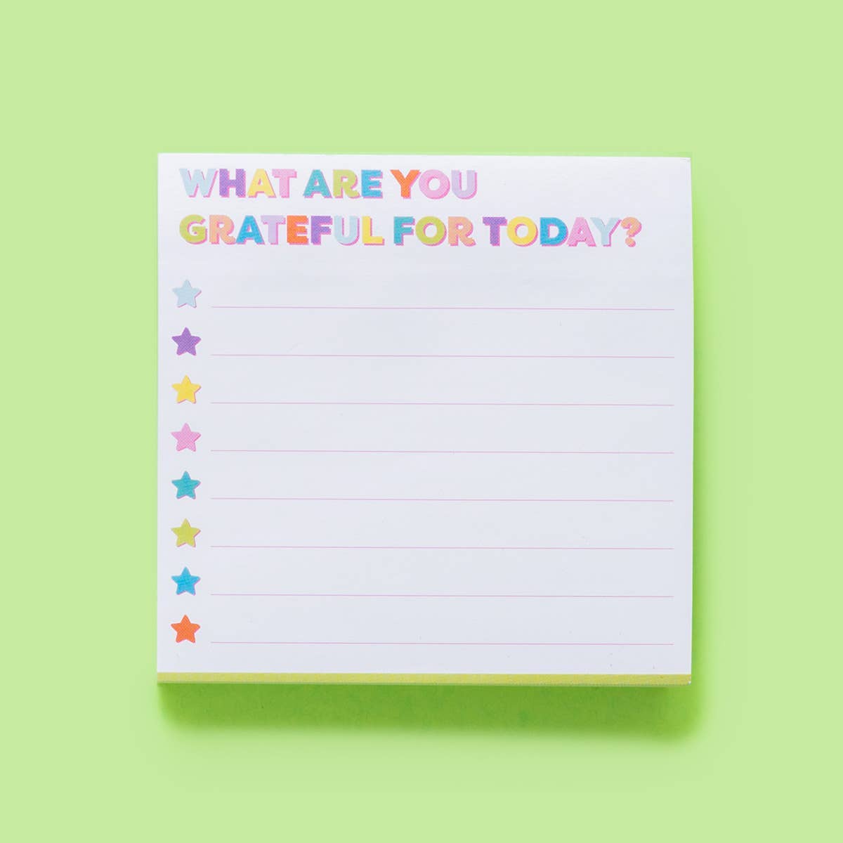 TAYLOR ELLIOTT DESIGNS Sticky Notes Pad- Gratitude Reminder