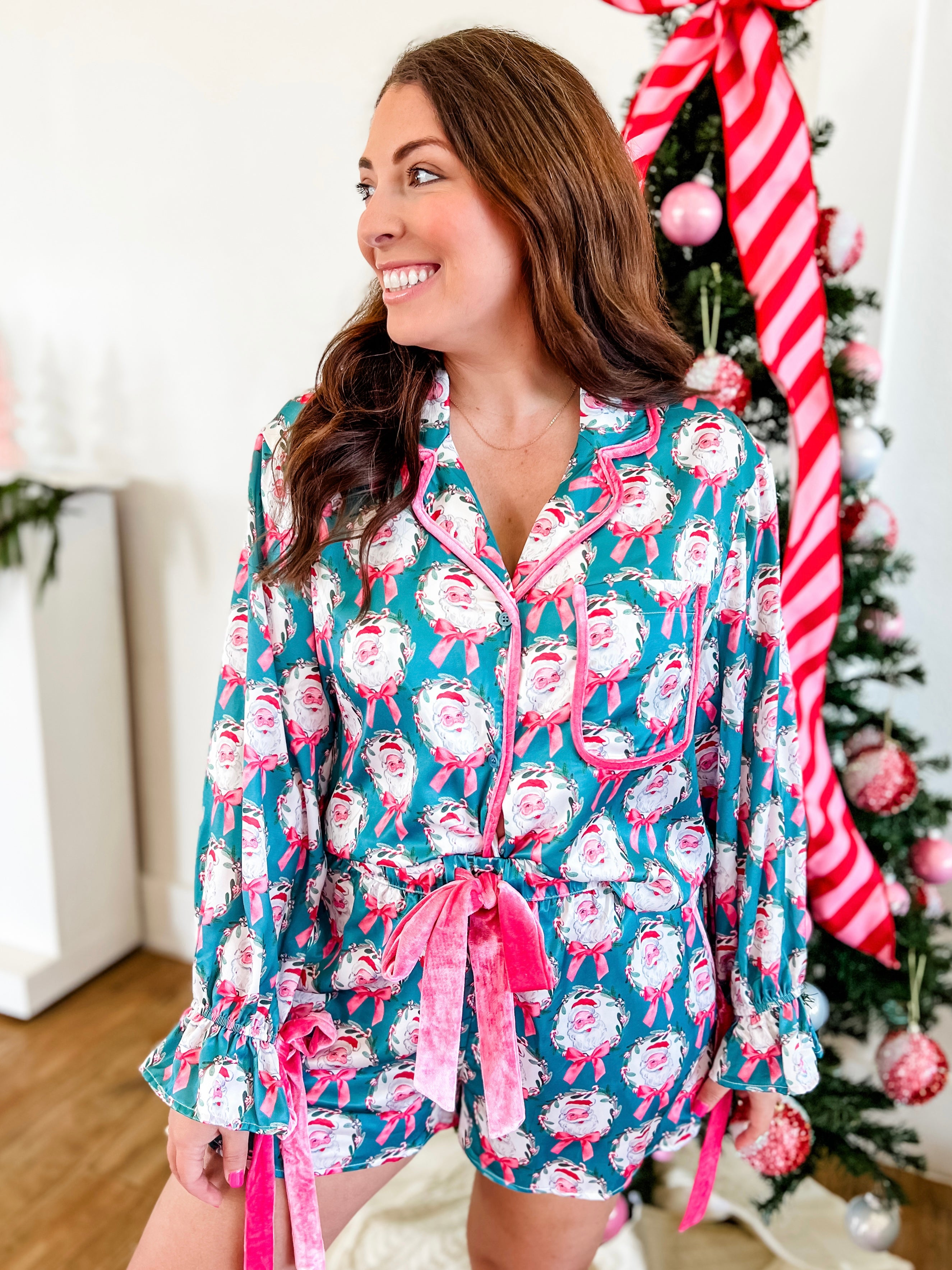 Santa Claus is Coming to Town Pajama Set