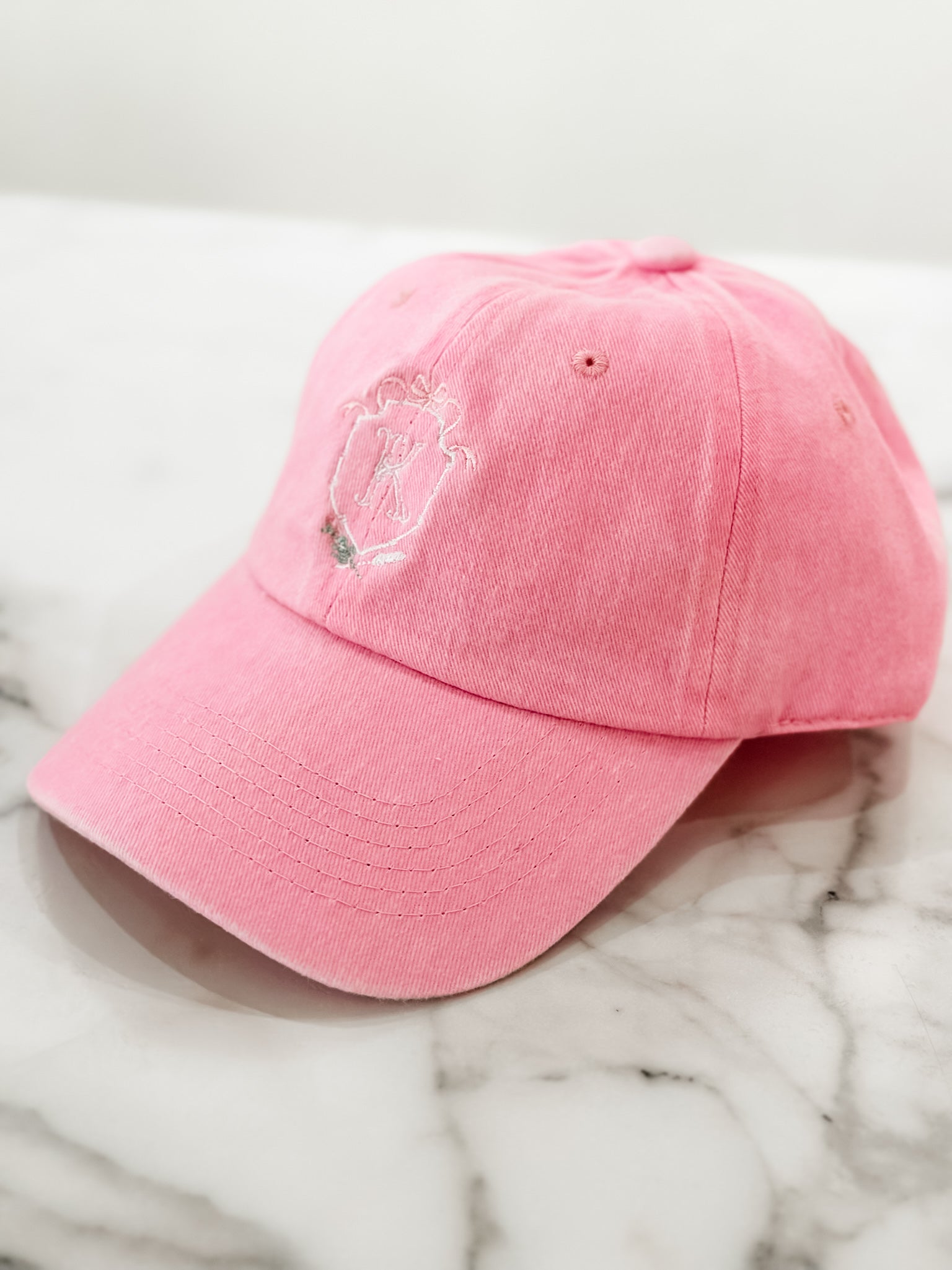 Kimmy's Logo Cap - Washed Pink