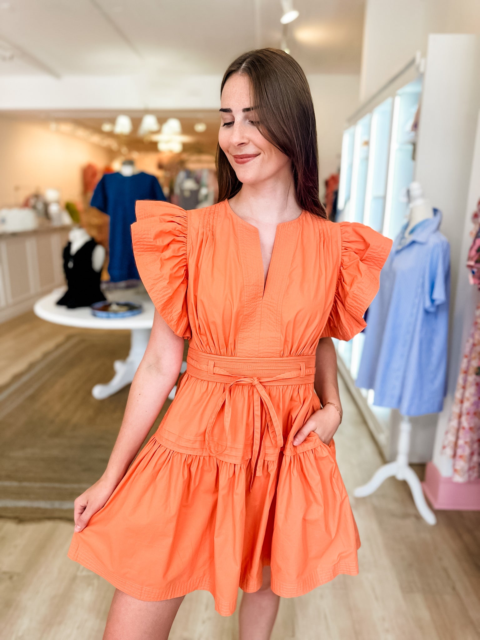Melon Mirage Dress