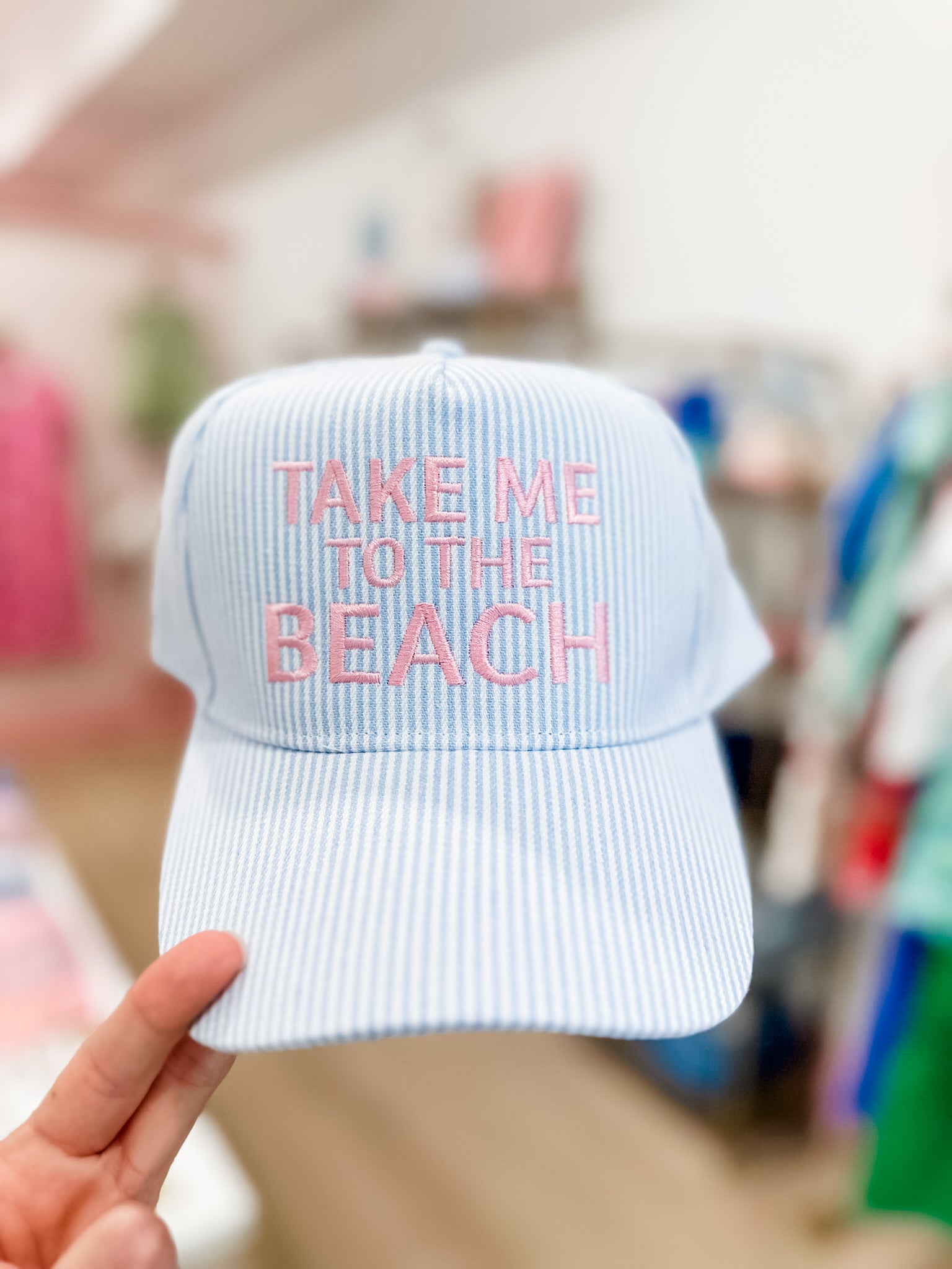 Take Me To The Beach Hat