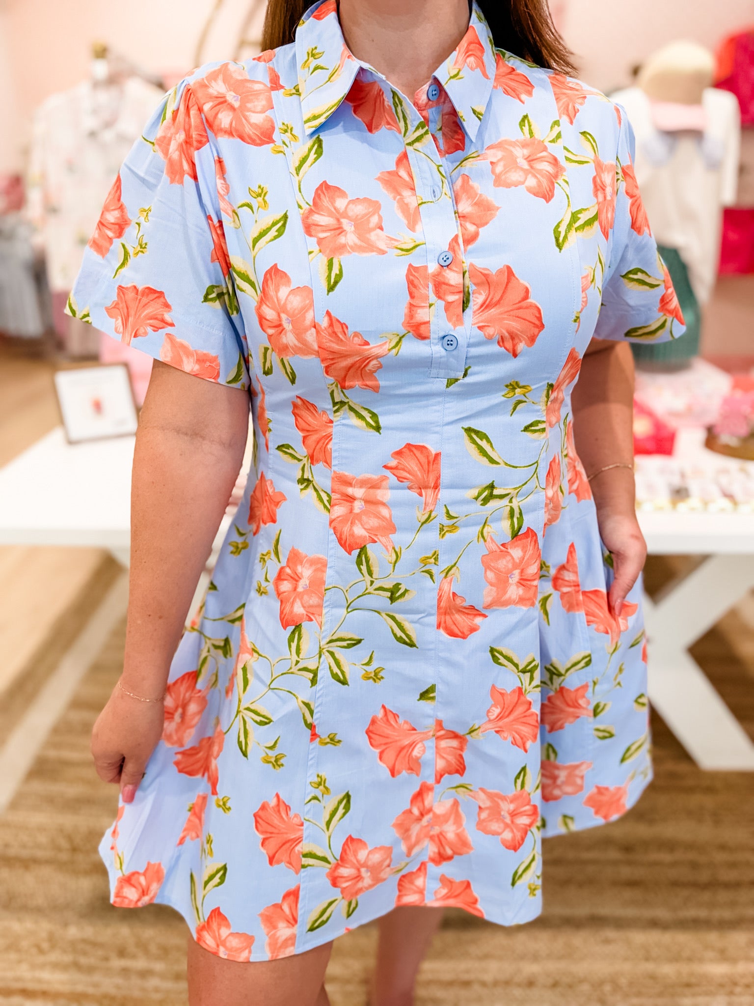 Floral Fable Mini Dress