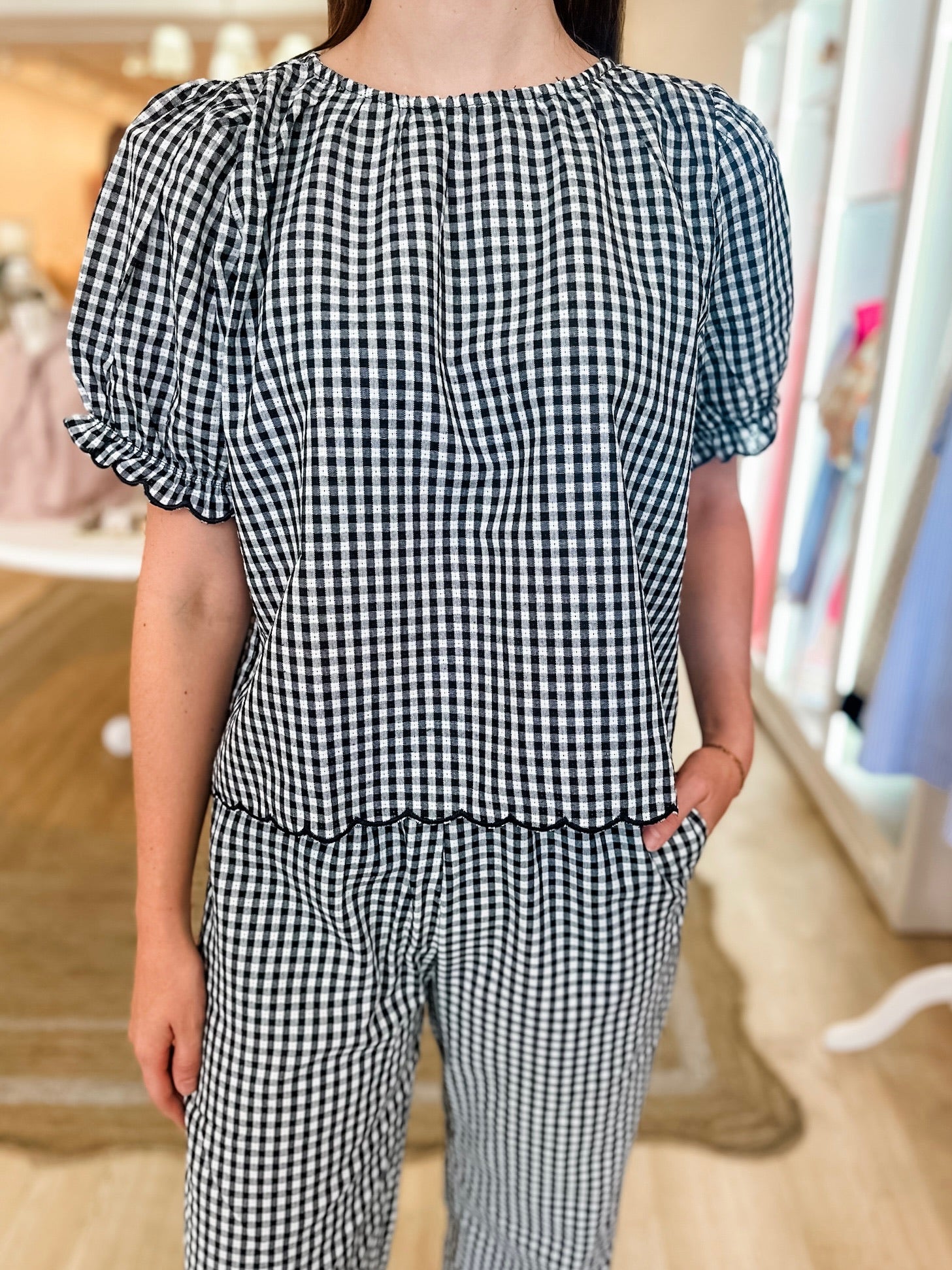 Timeless Gingham Set