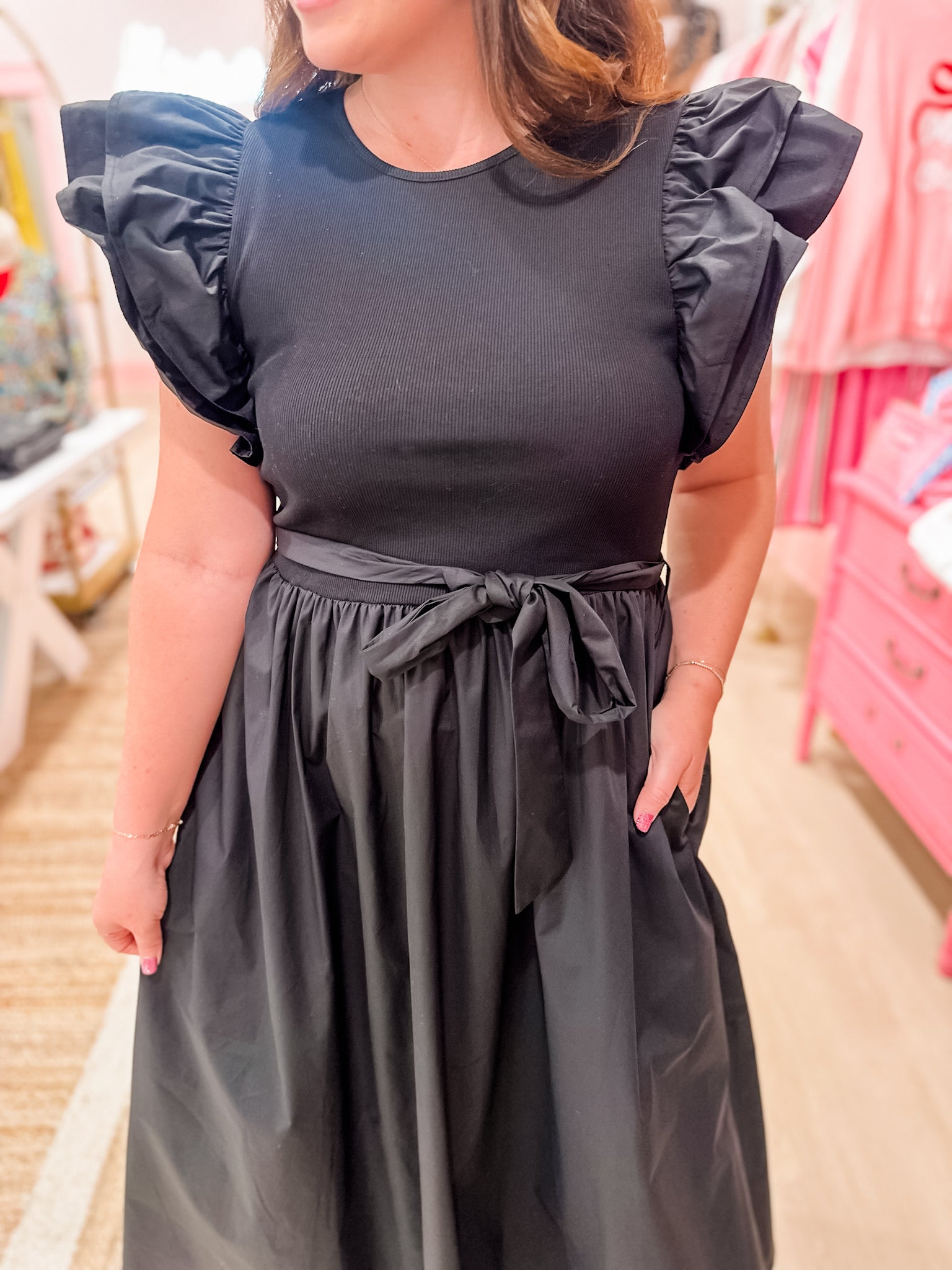 Fit and Flare Little Black Dress