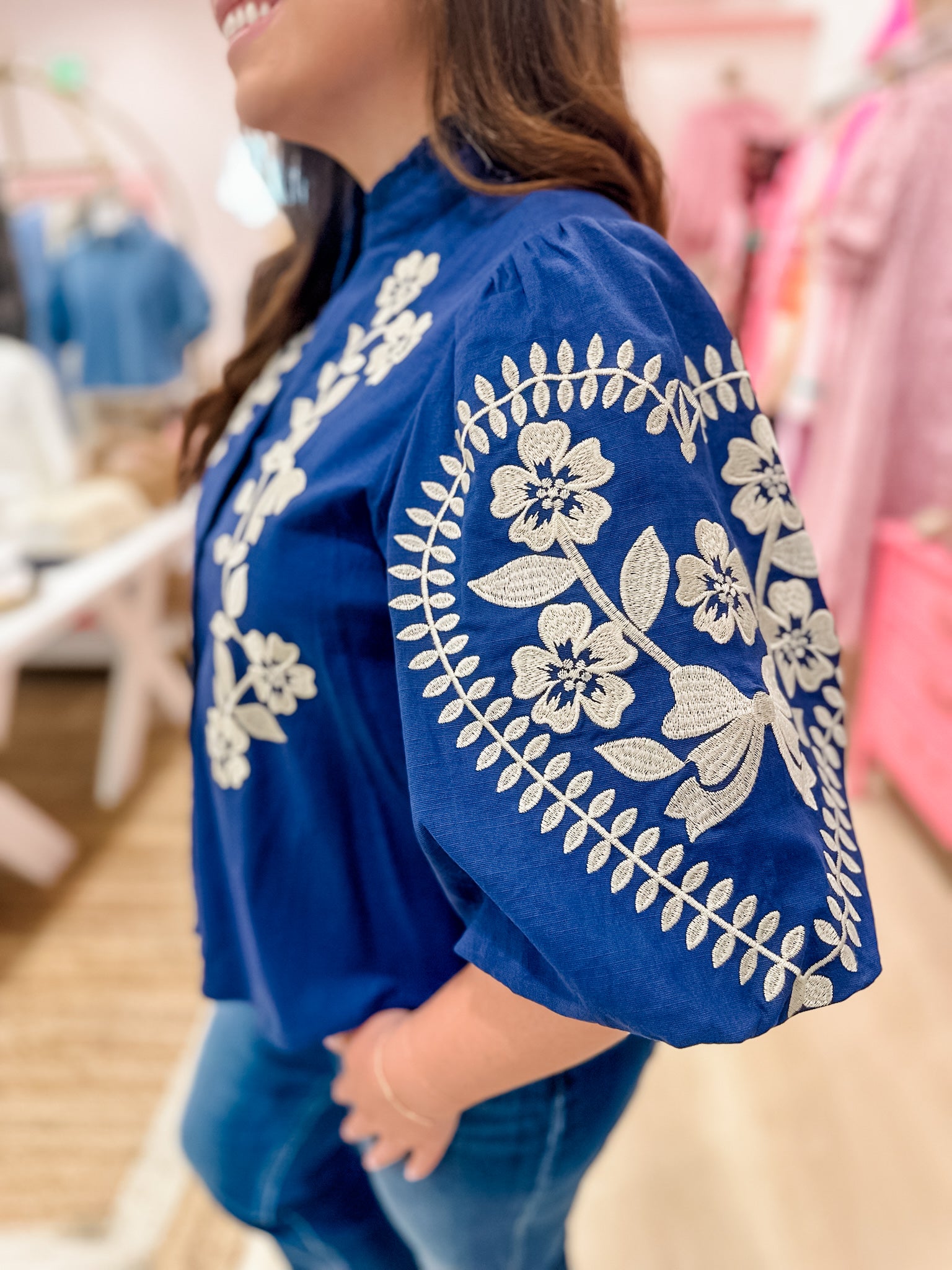 Stitched Up and Ready To Go Blouse