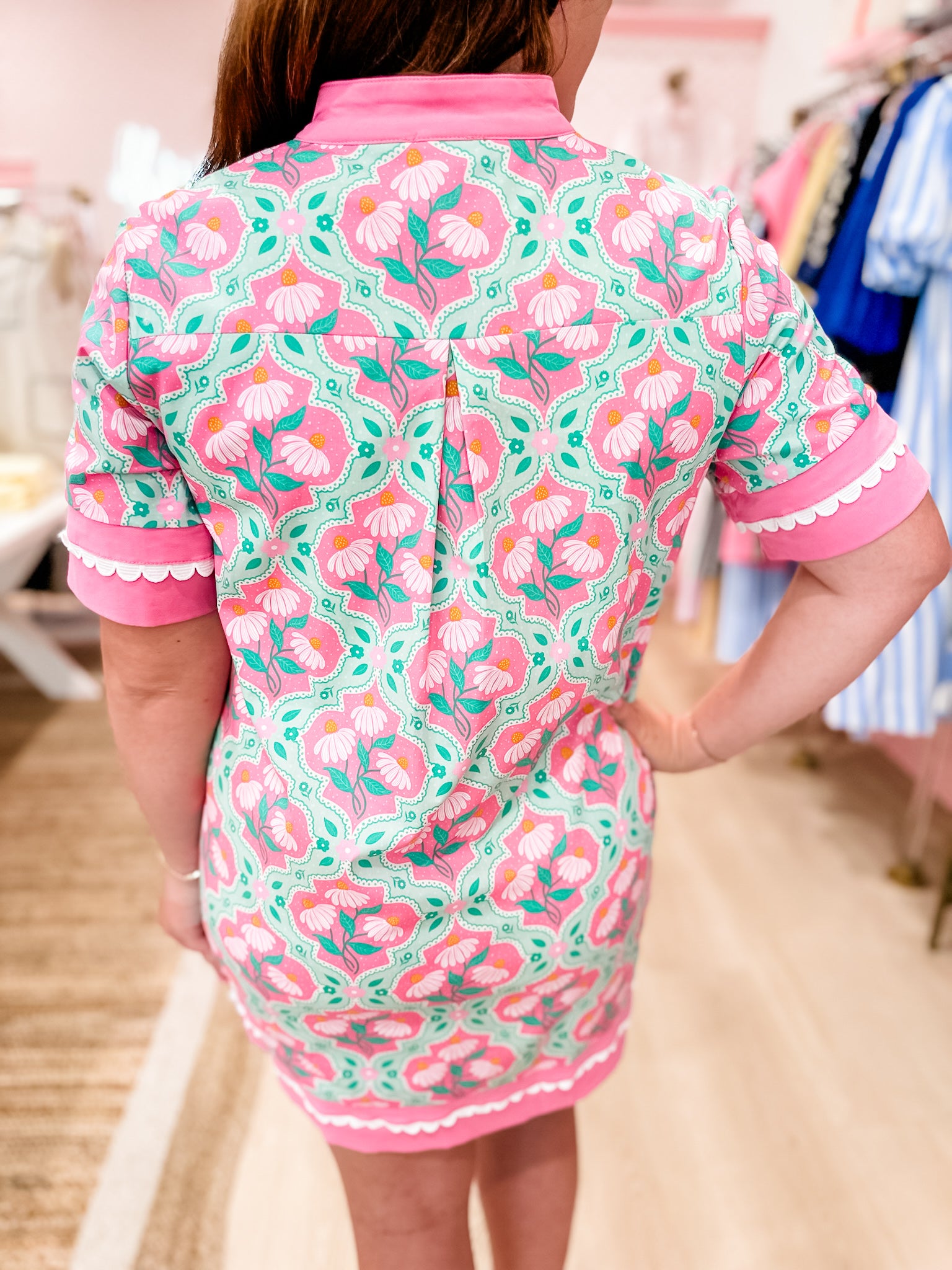 Pretty in Petals Mini Dress