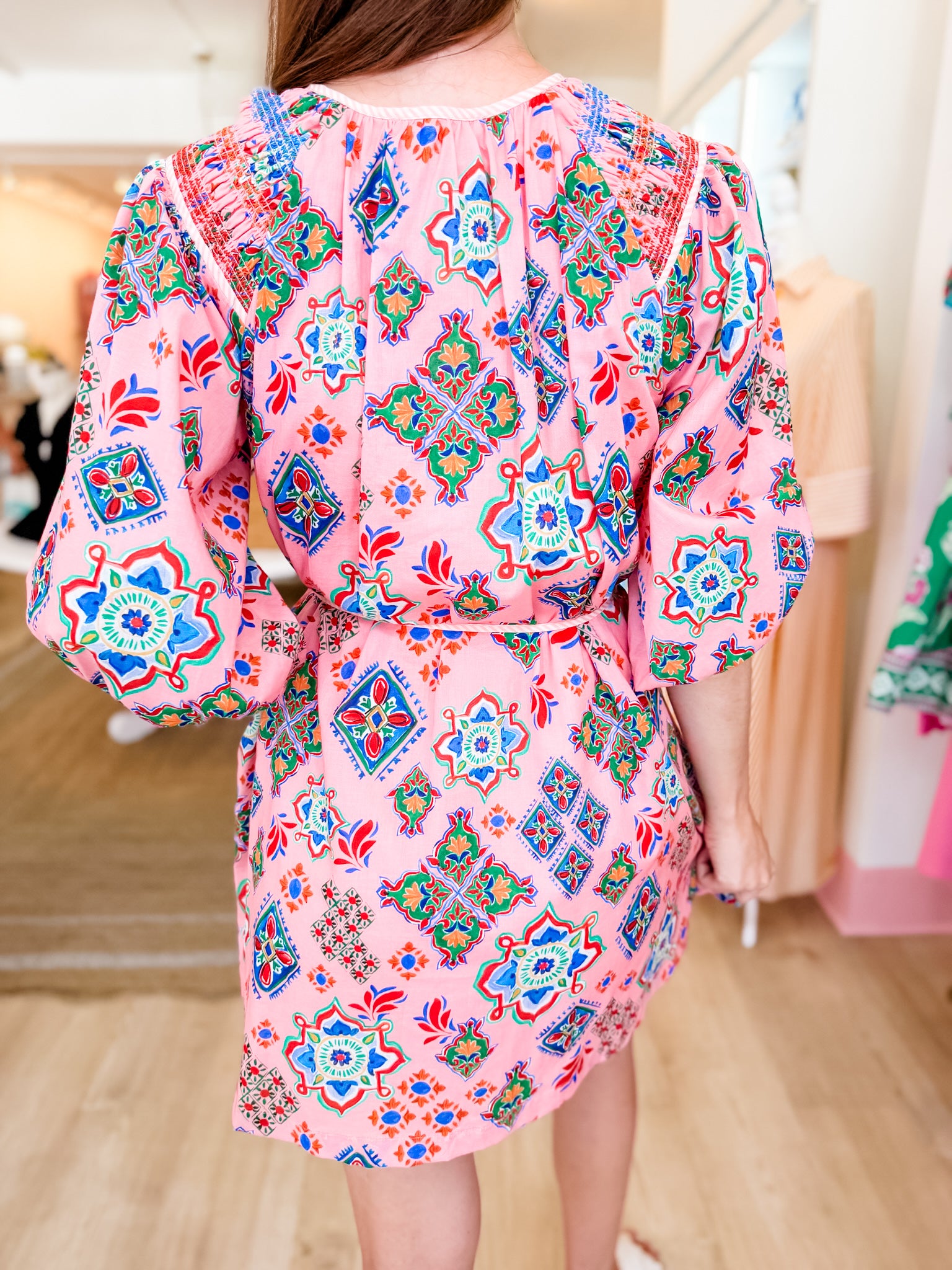 Pixel Bloom Dress