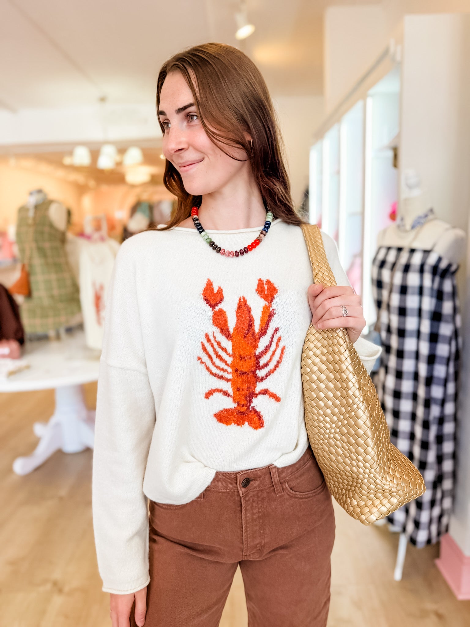 Lightweight Lobster Sweater