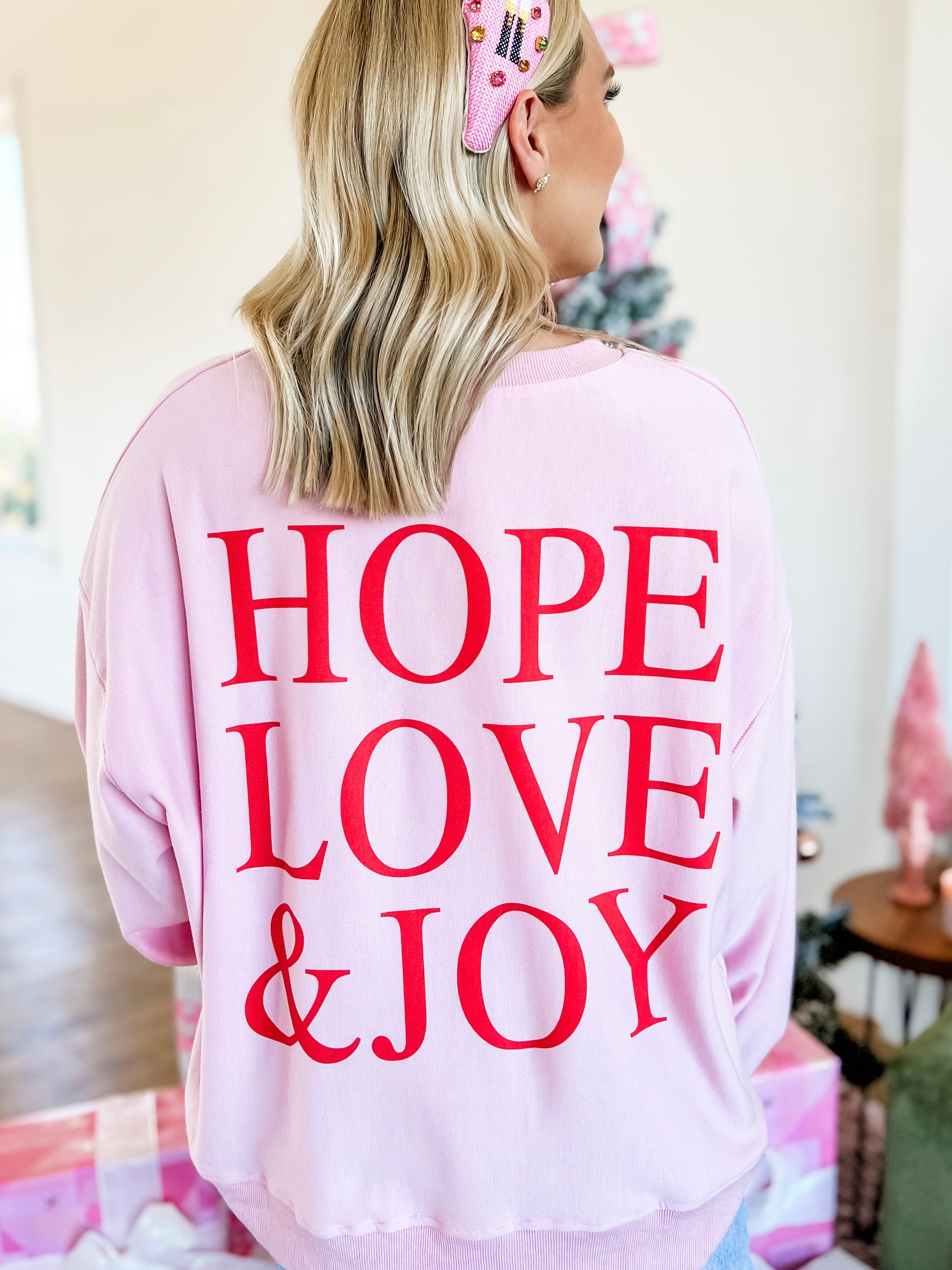 Hope, Love, & Joy Pullover