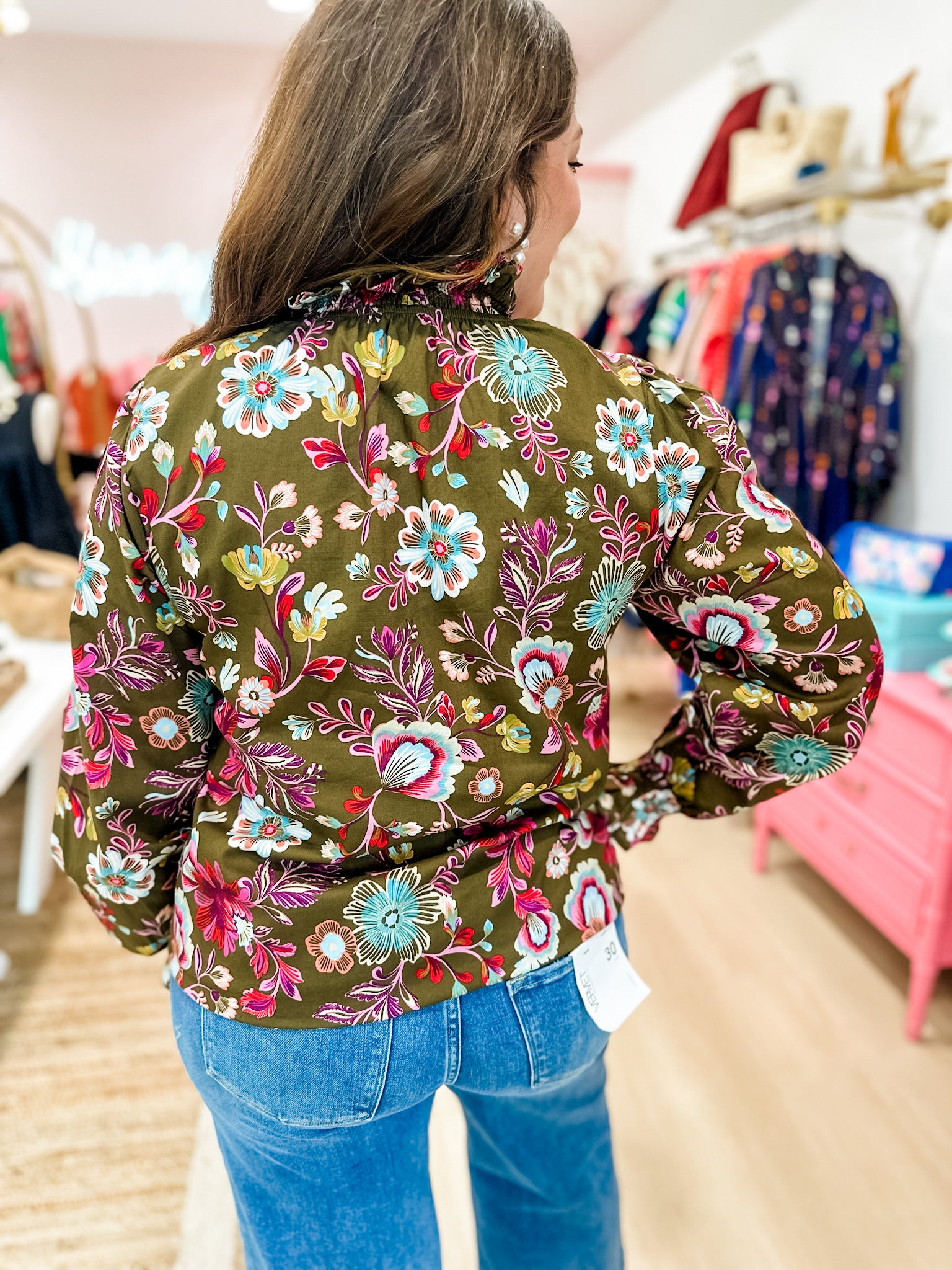 Vibrant Florals Blouse