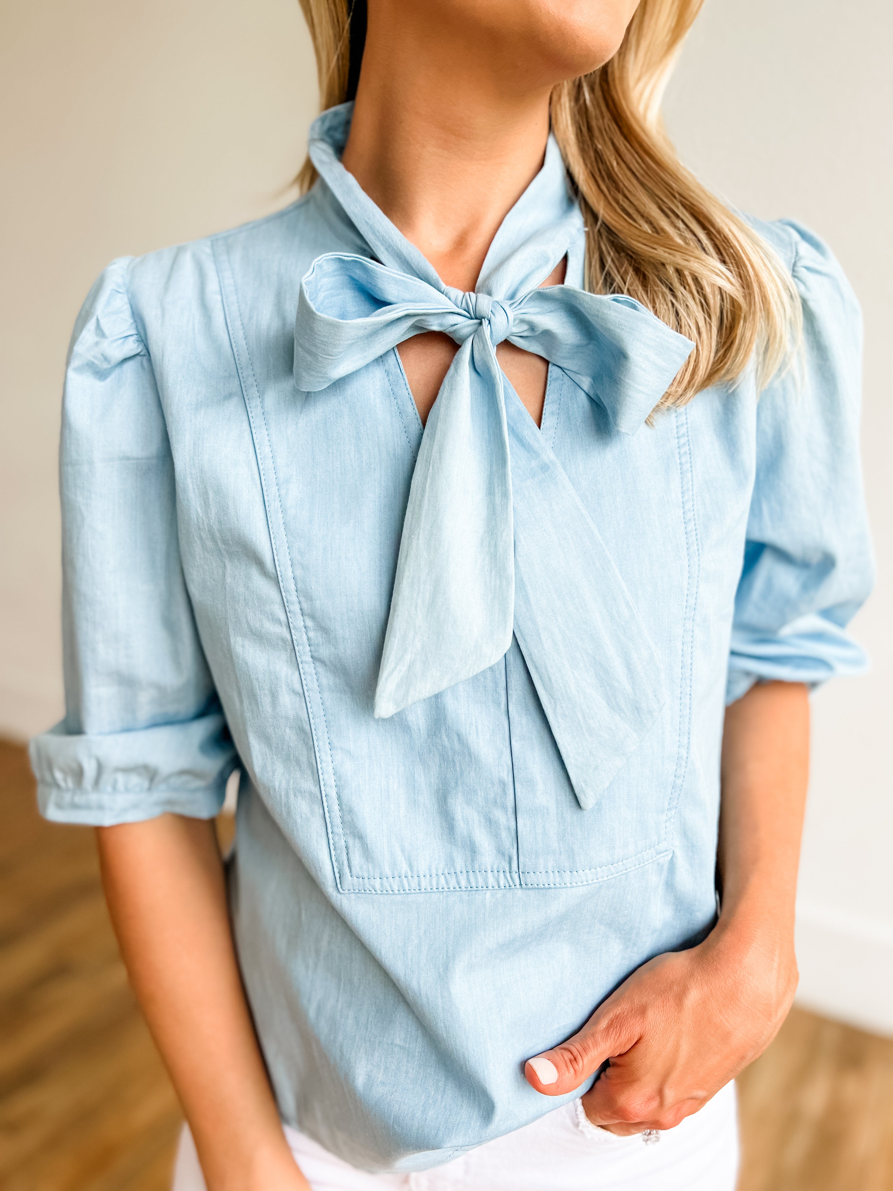 Life is Better with a Bow Blouse