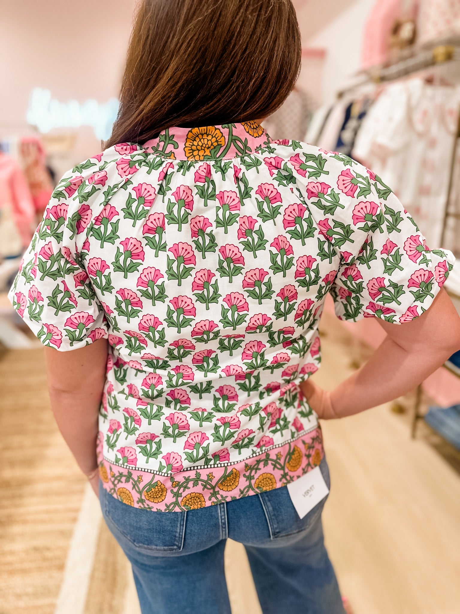 Floral Fantasy Blouse