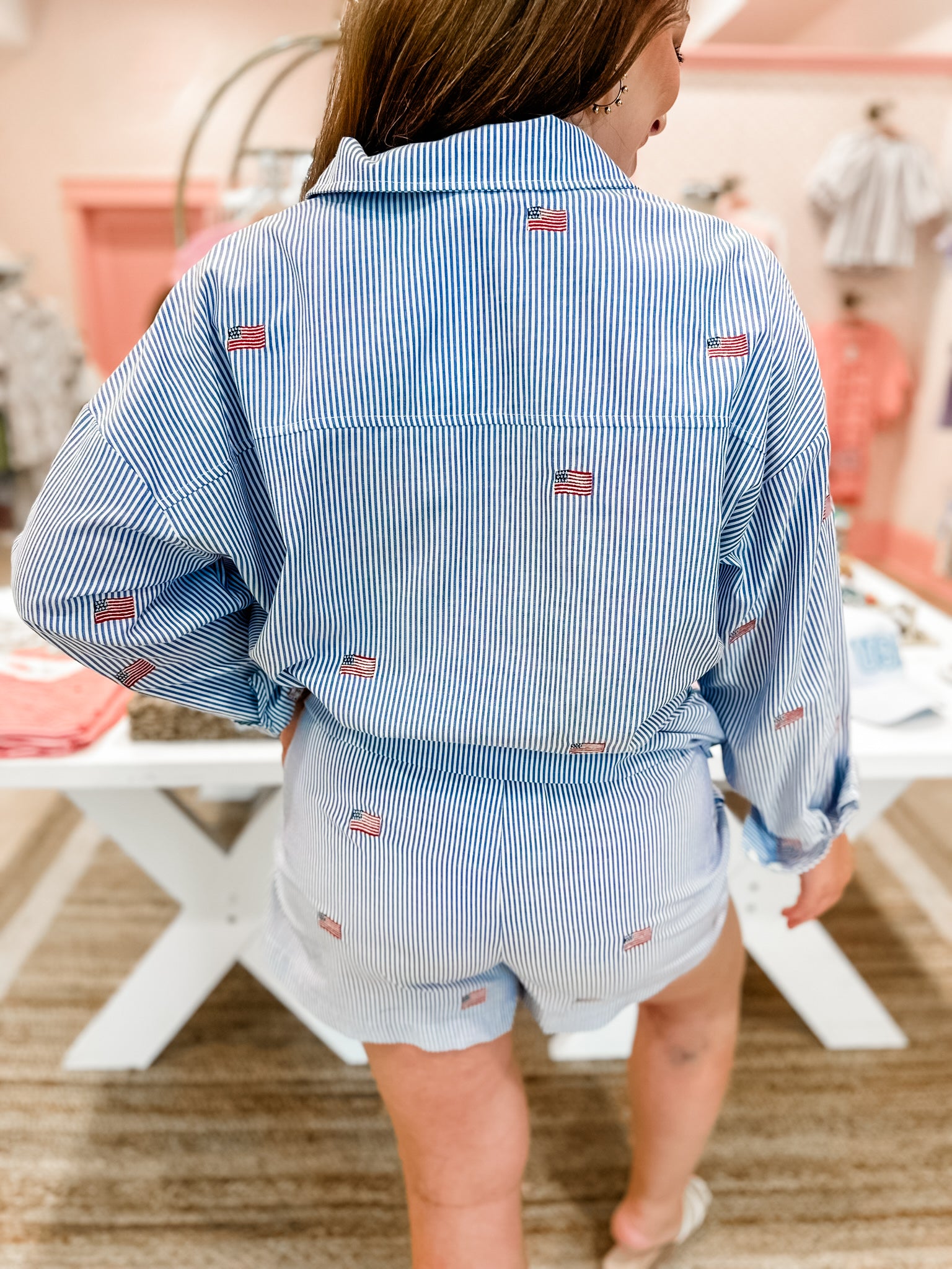 Old Glory Two-Piece Set - Blue