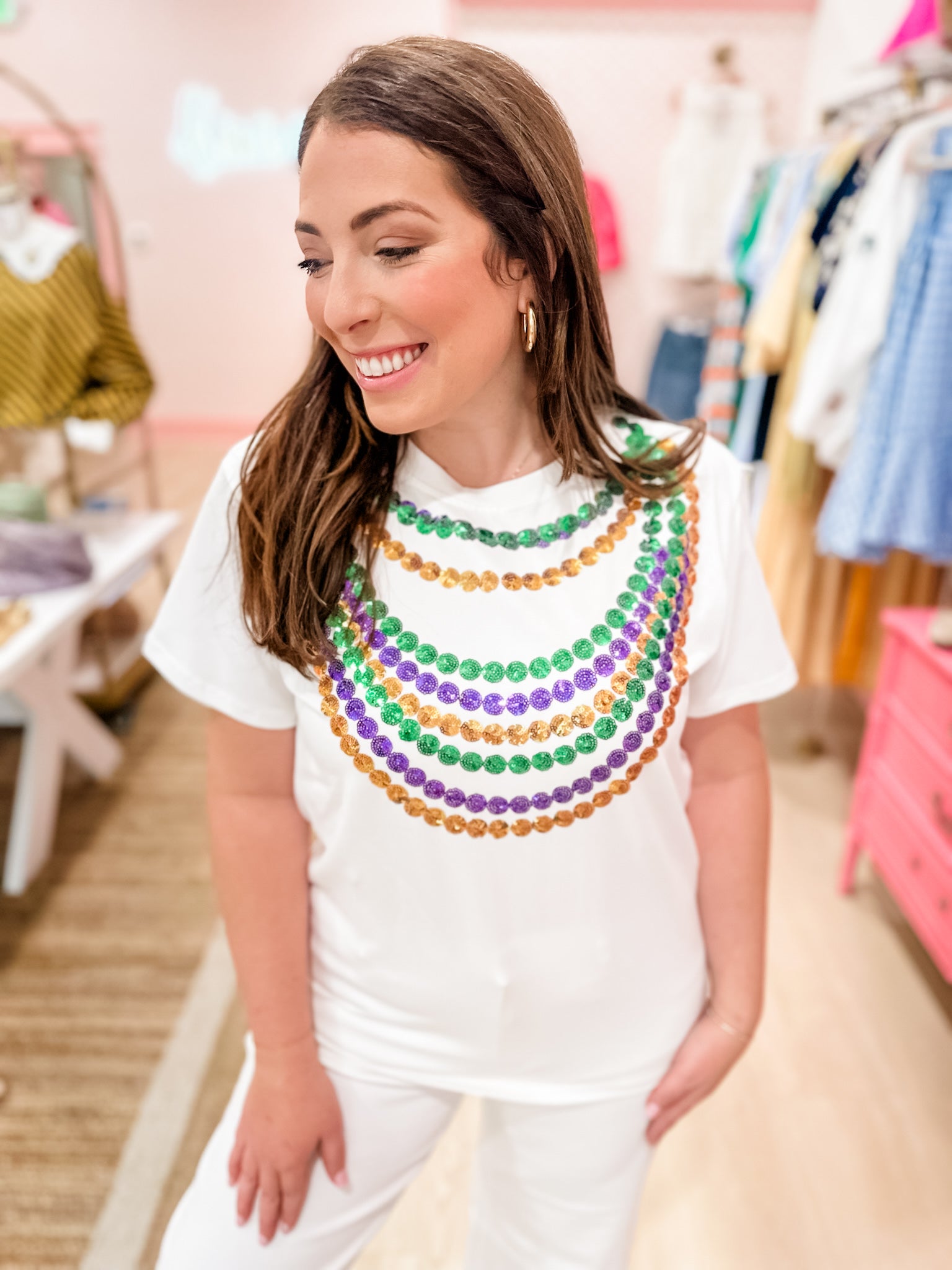 Beads & Sequins Tee