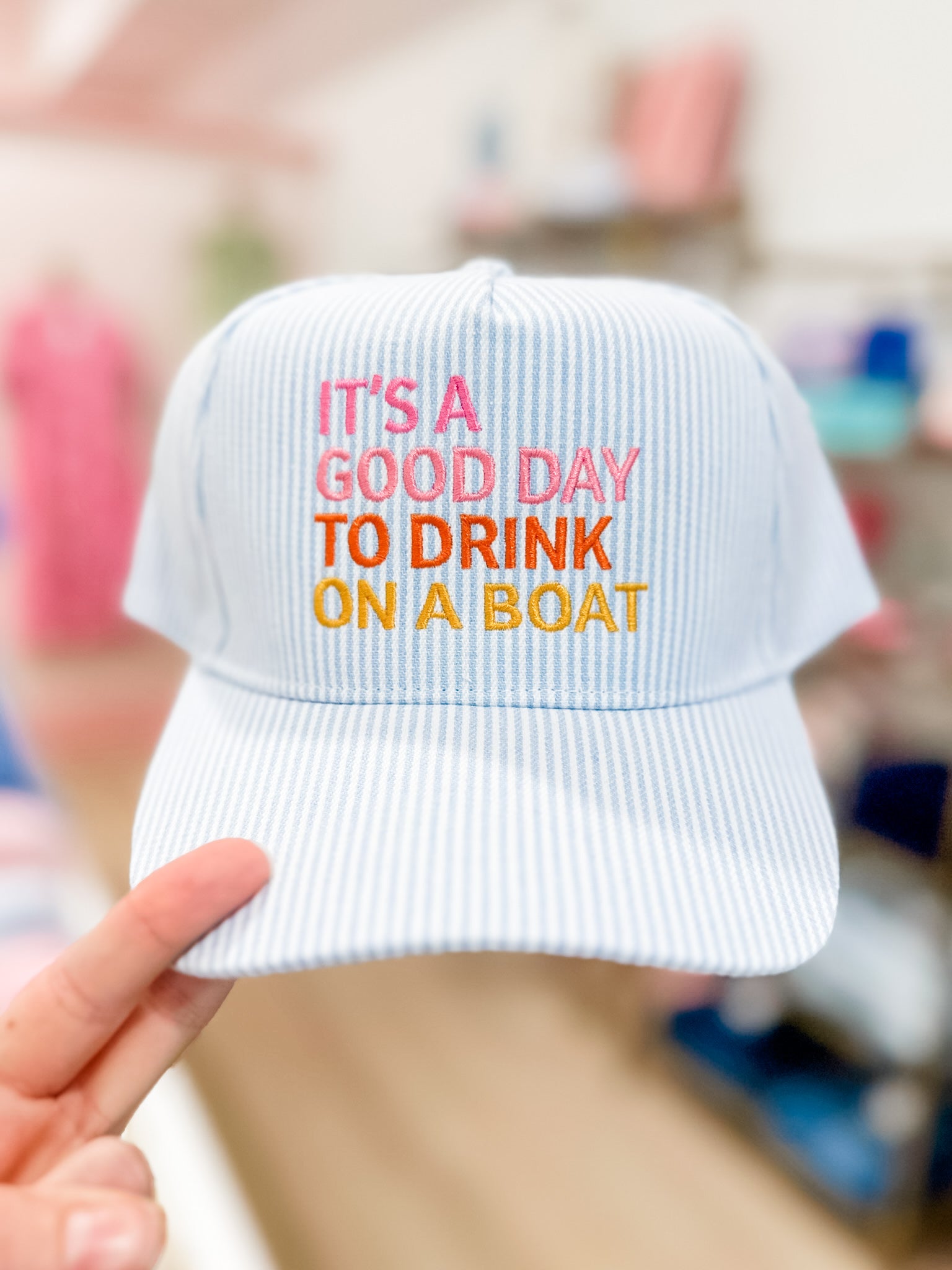 Drink On A Boat Hat