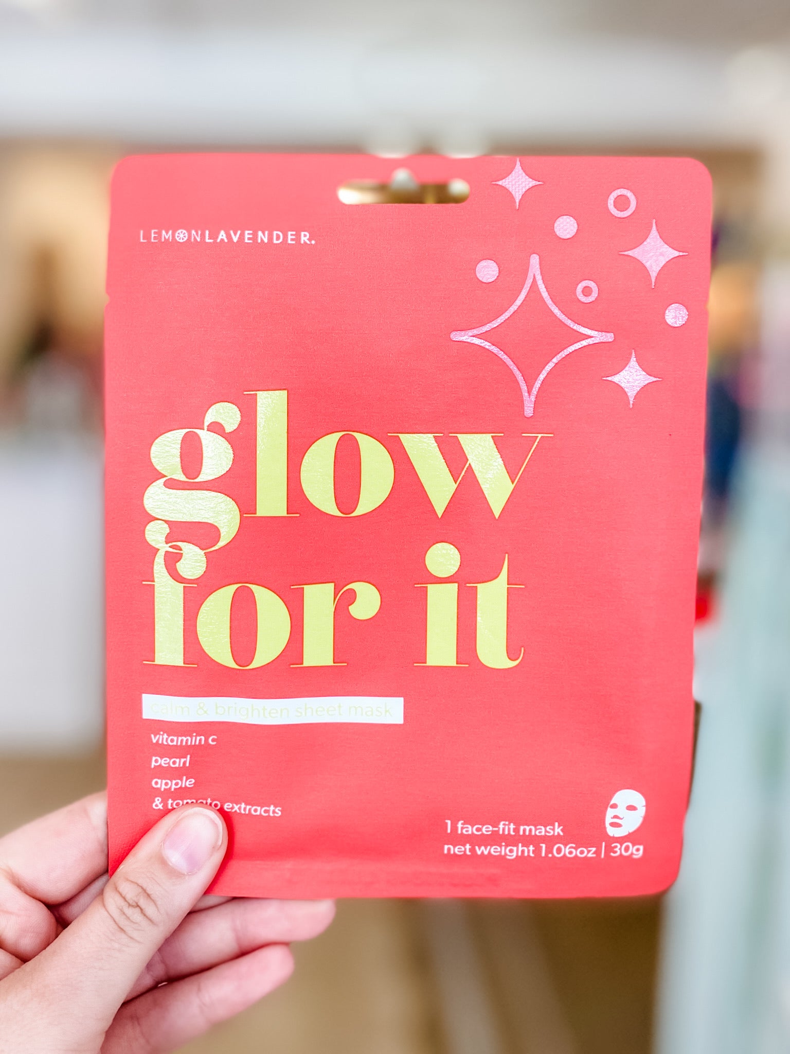Glow For It Face Mask