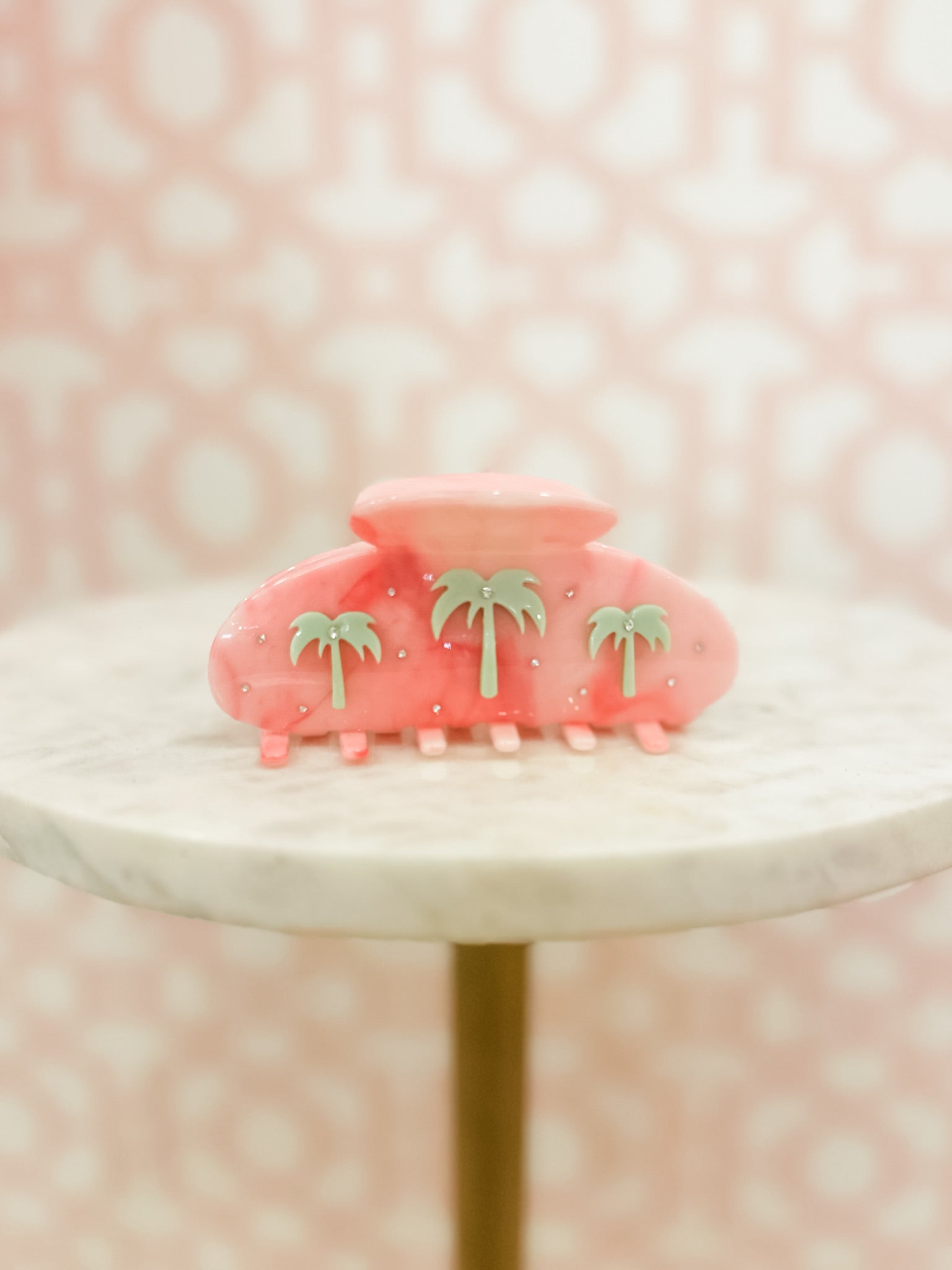 Pink Palm Clip