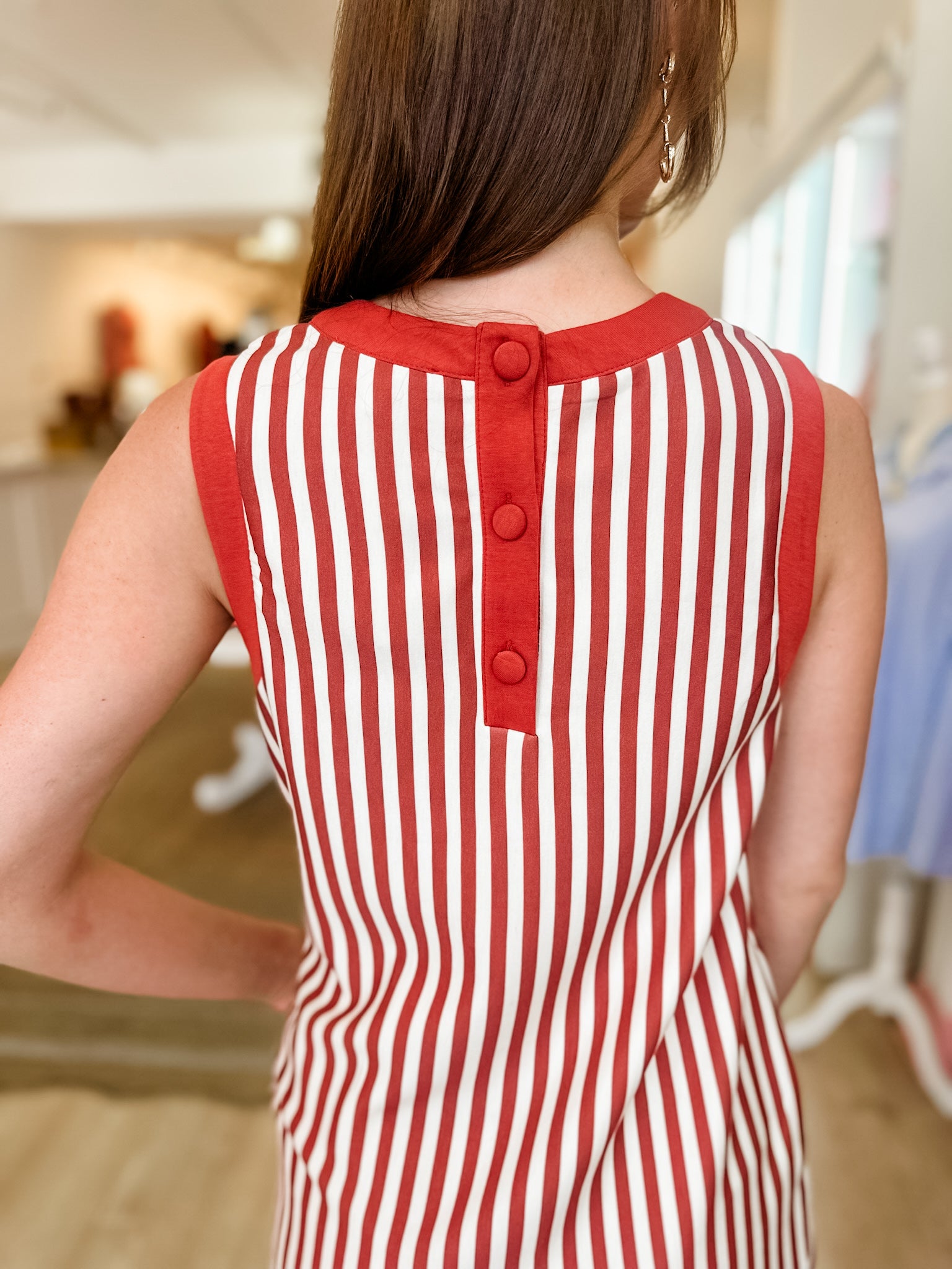 Carpool Chic Dress- Terra Cotta