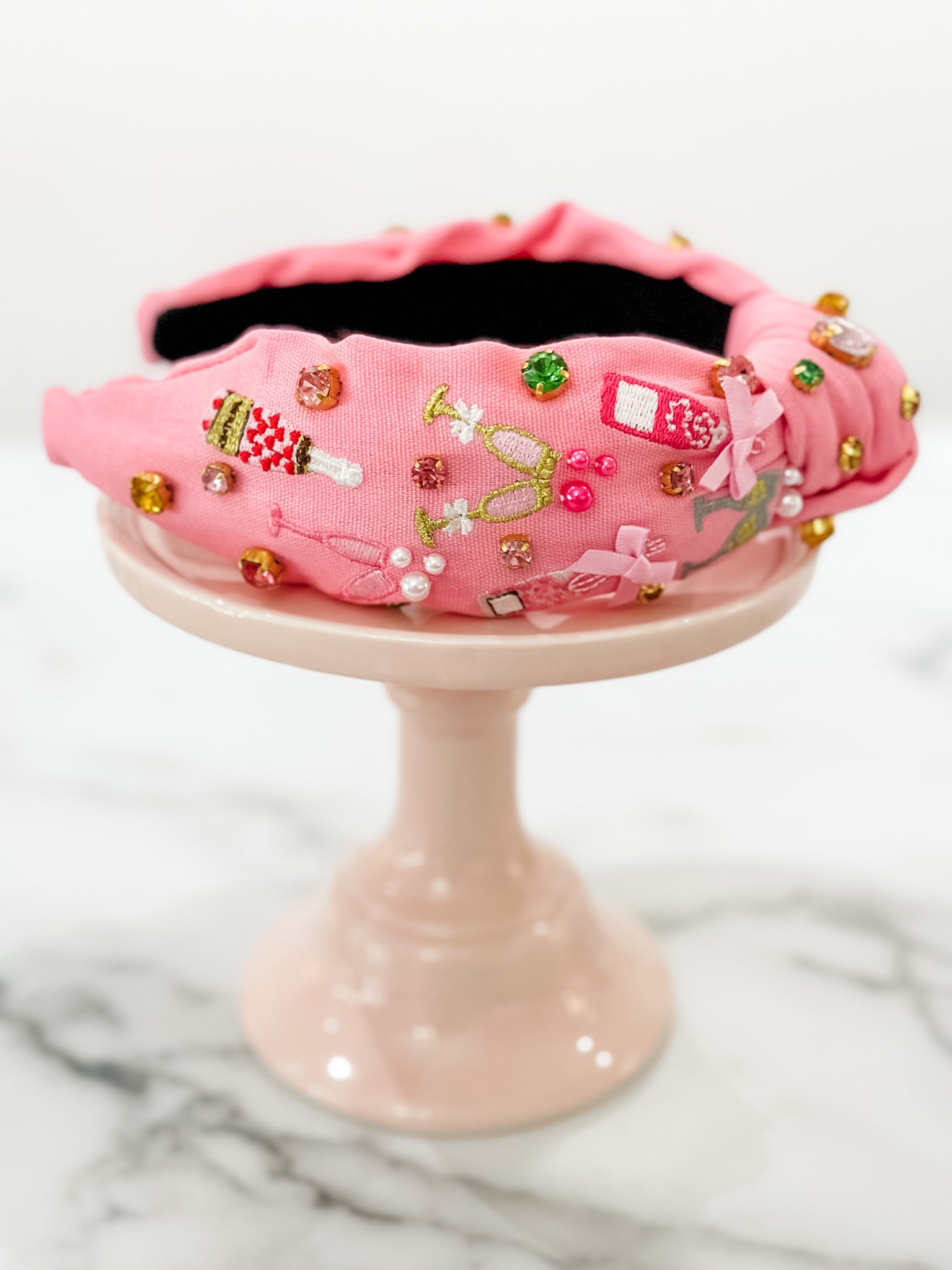 Brianna Cannon Pink Champagne Party Headband