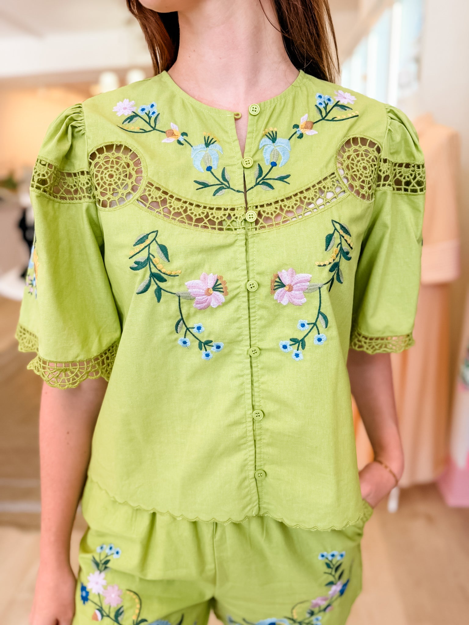 Electric Garden Top