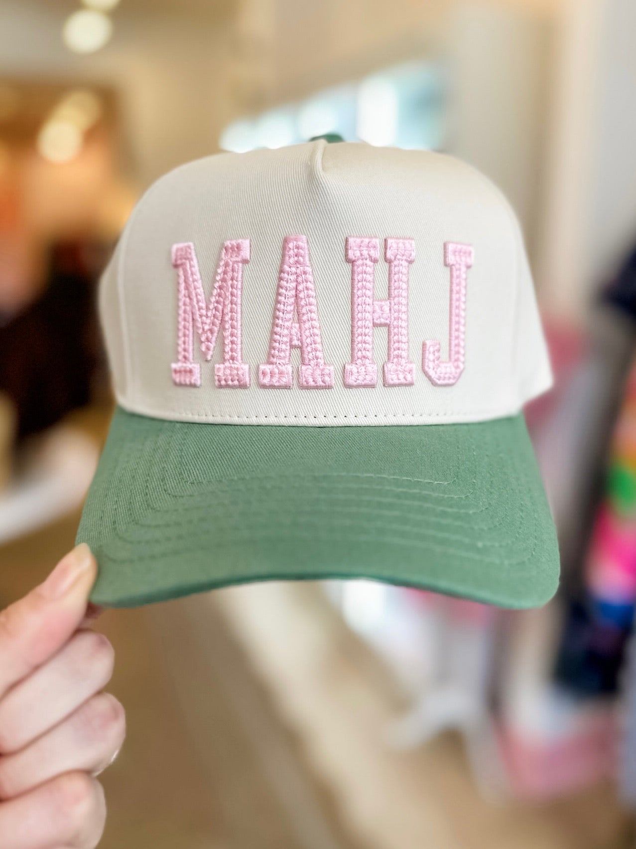 Mahj Embroidered Hat