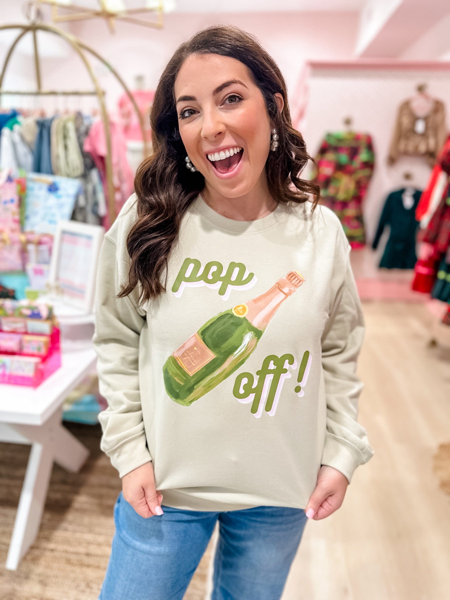 Pop Off Sweatshirt