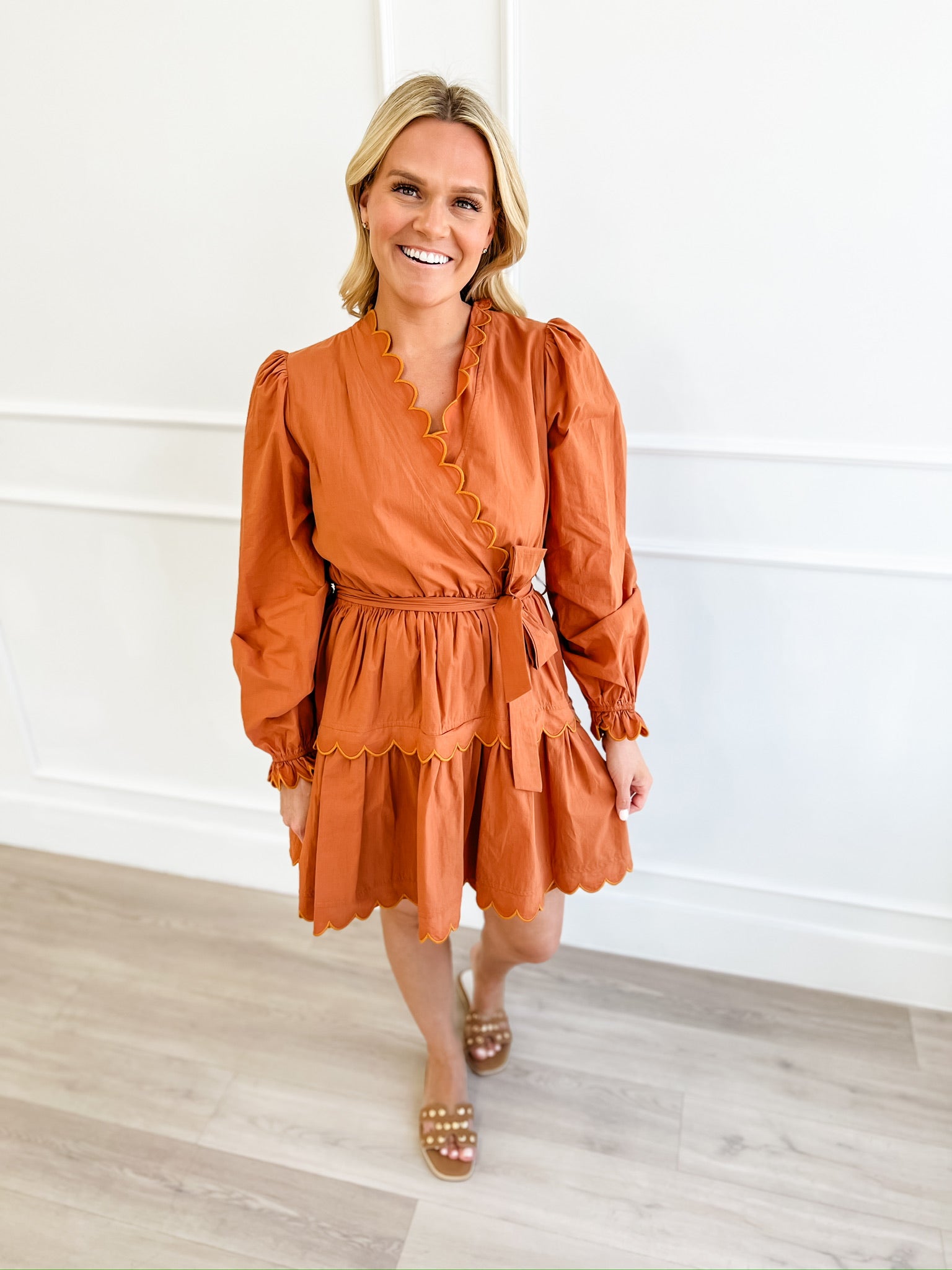 Golden Hour Mini Dress