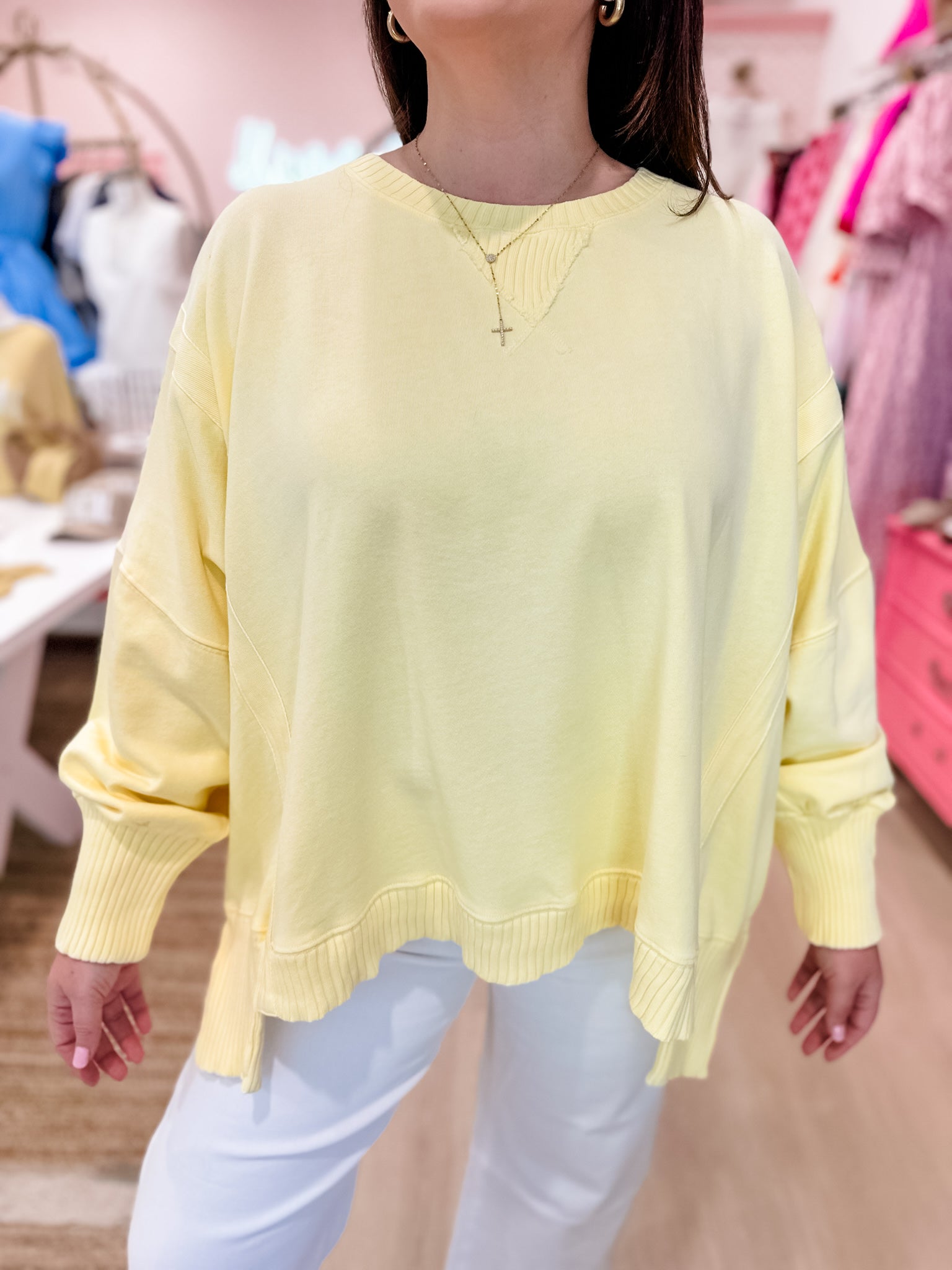 Canary Cozy Pullover
