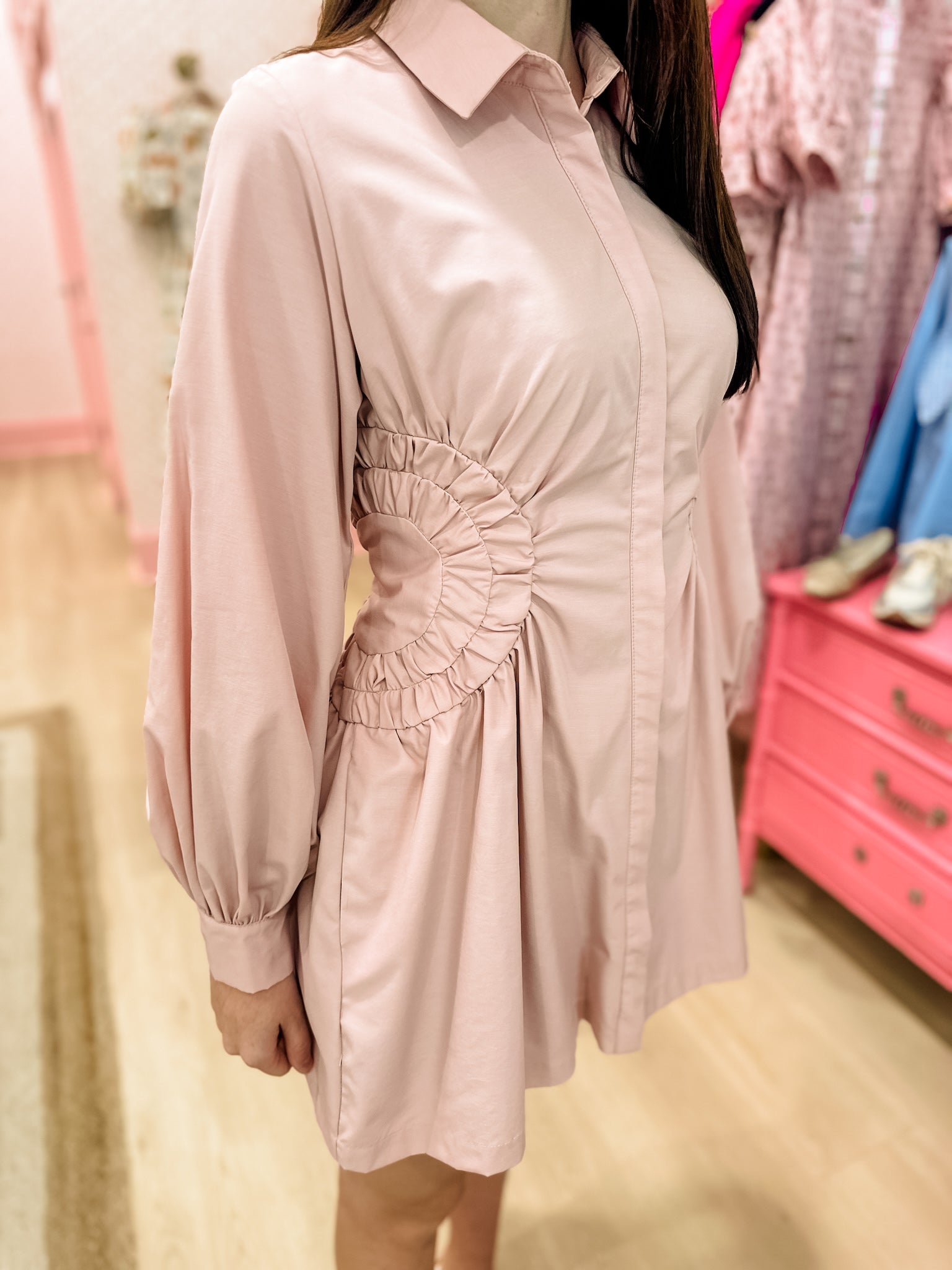 A Spring Blush Dress