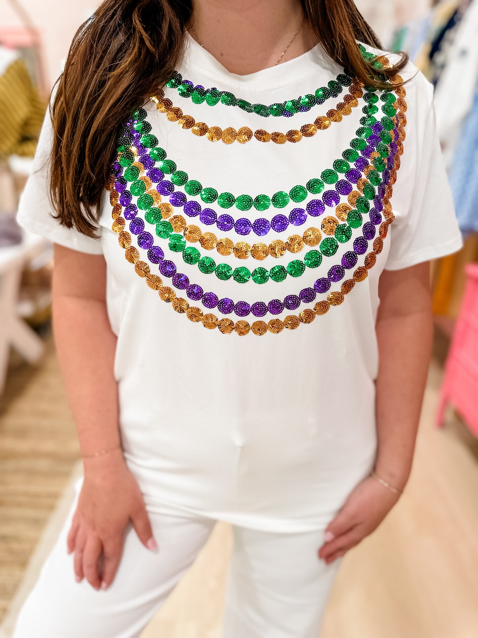 Beads & Sequins Tee