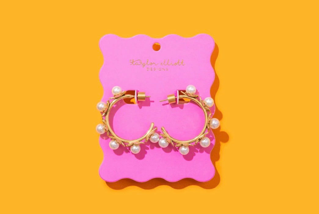 TAYLOR ELLIOTT DESIGNS Kali Hoop Earrings