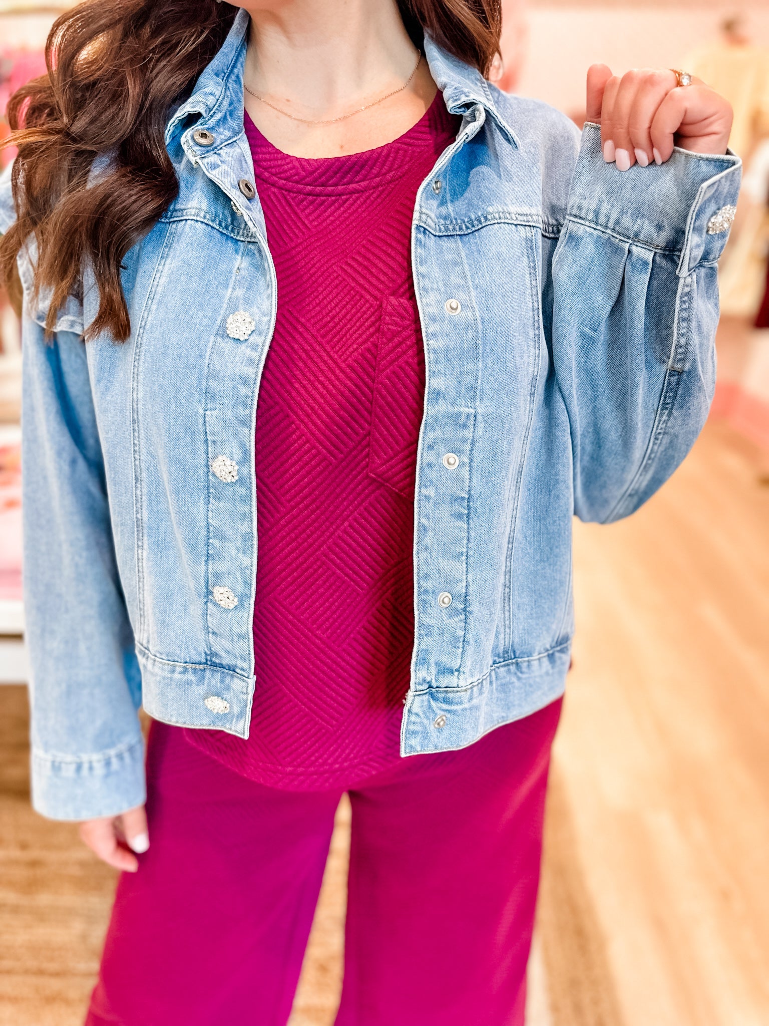 Shine on Denim Jacket