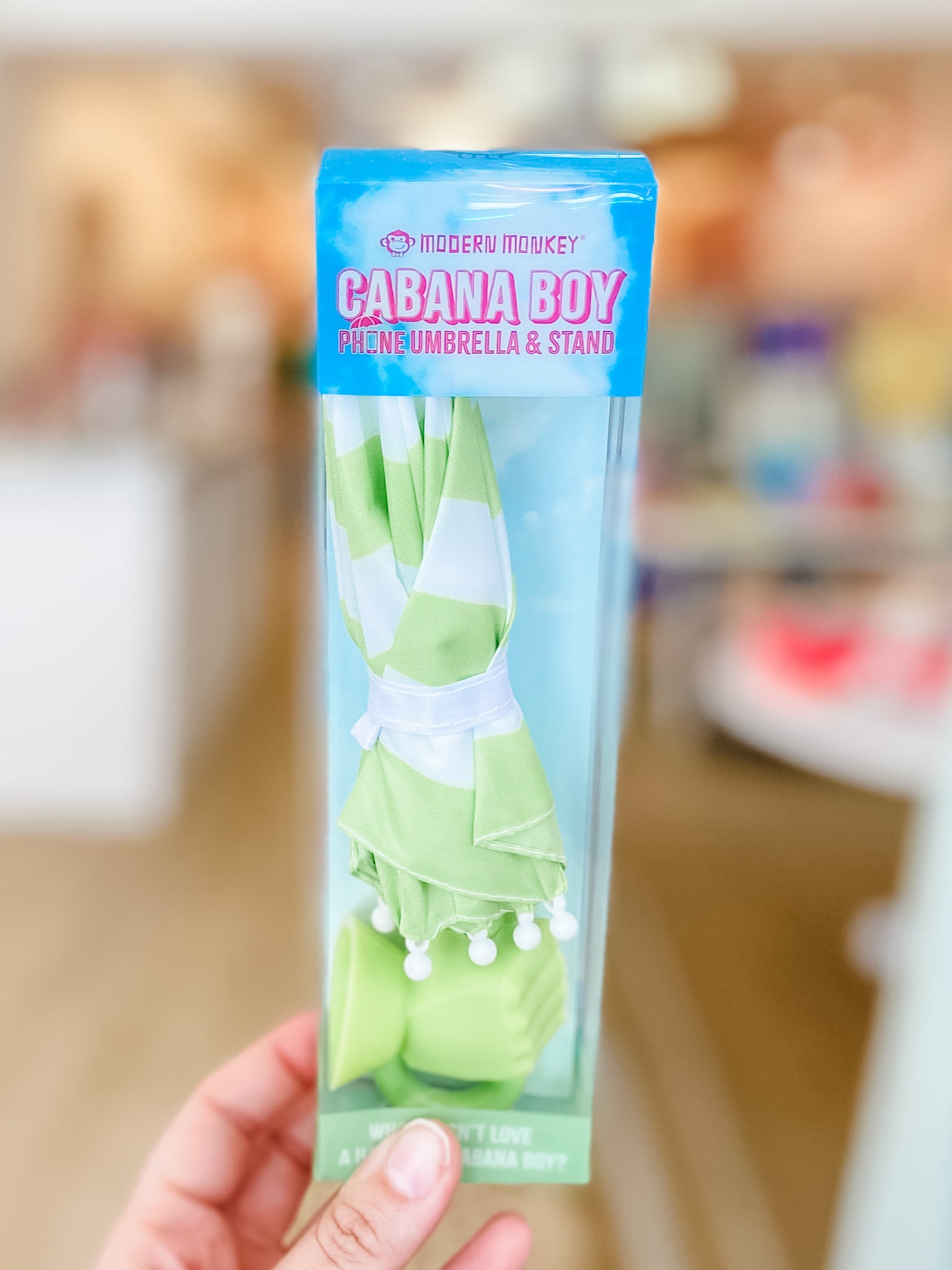 Cabana Boy Phone Umbrella- Lime