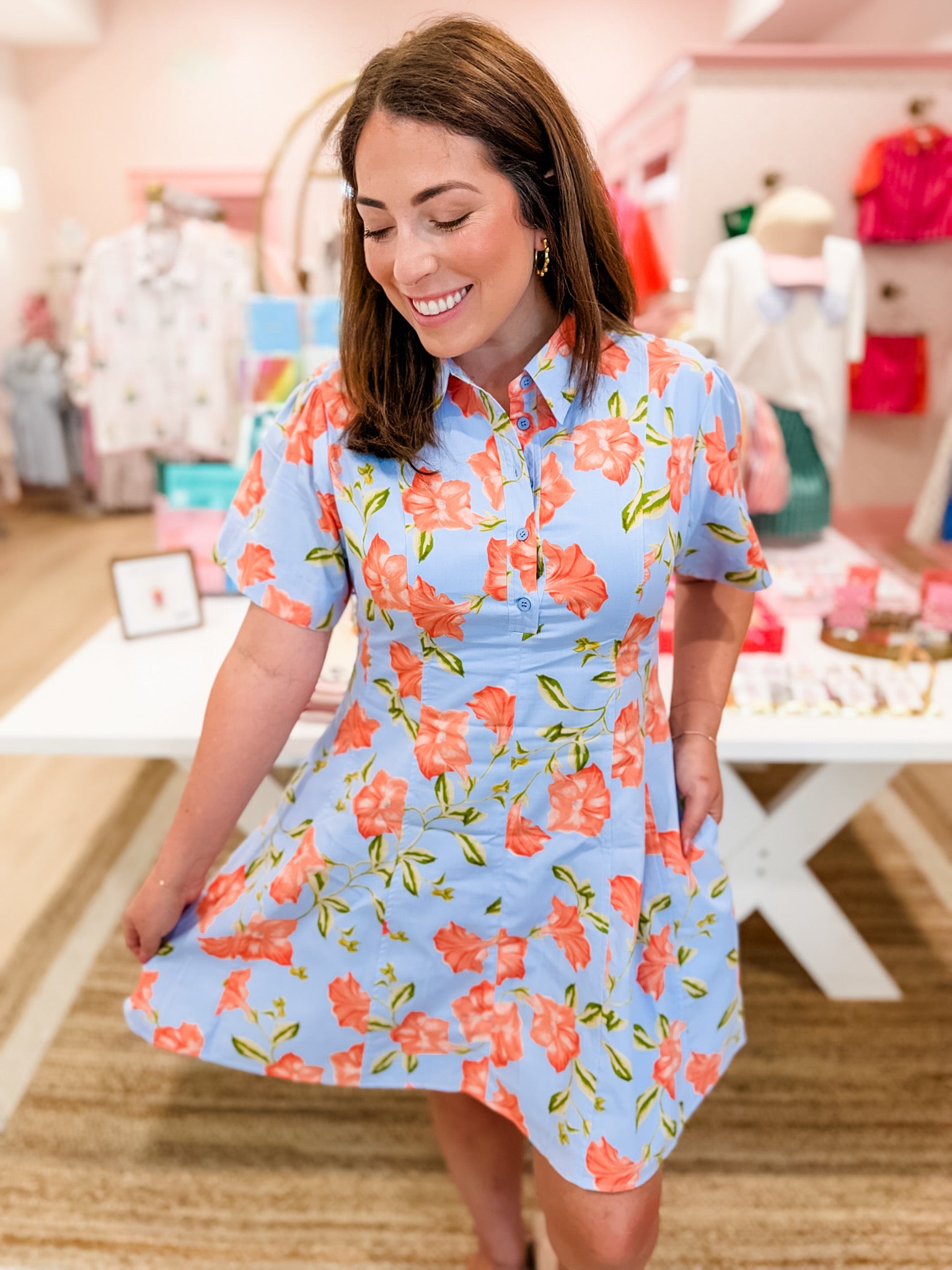 Floral Fable Mini Dress