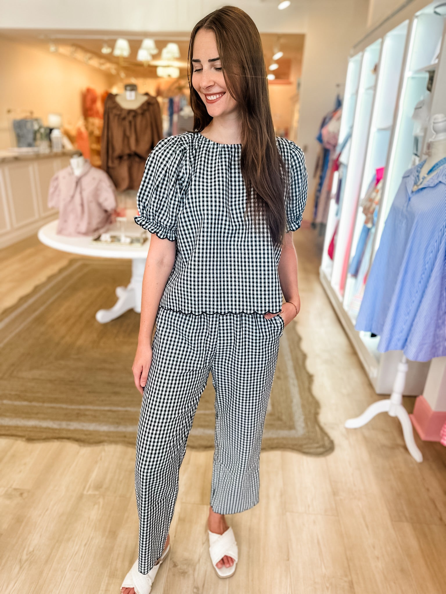 Timeless Gingham Set