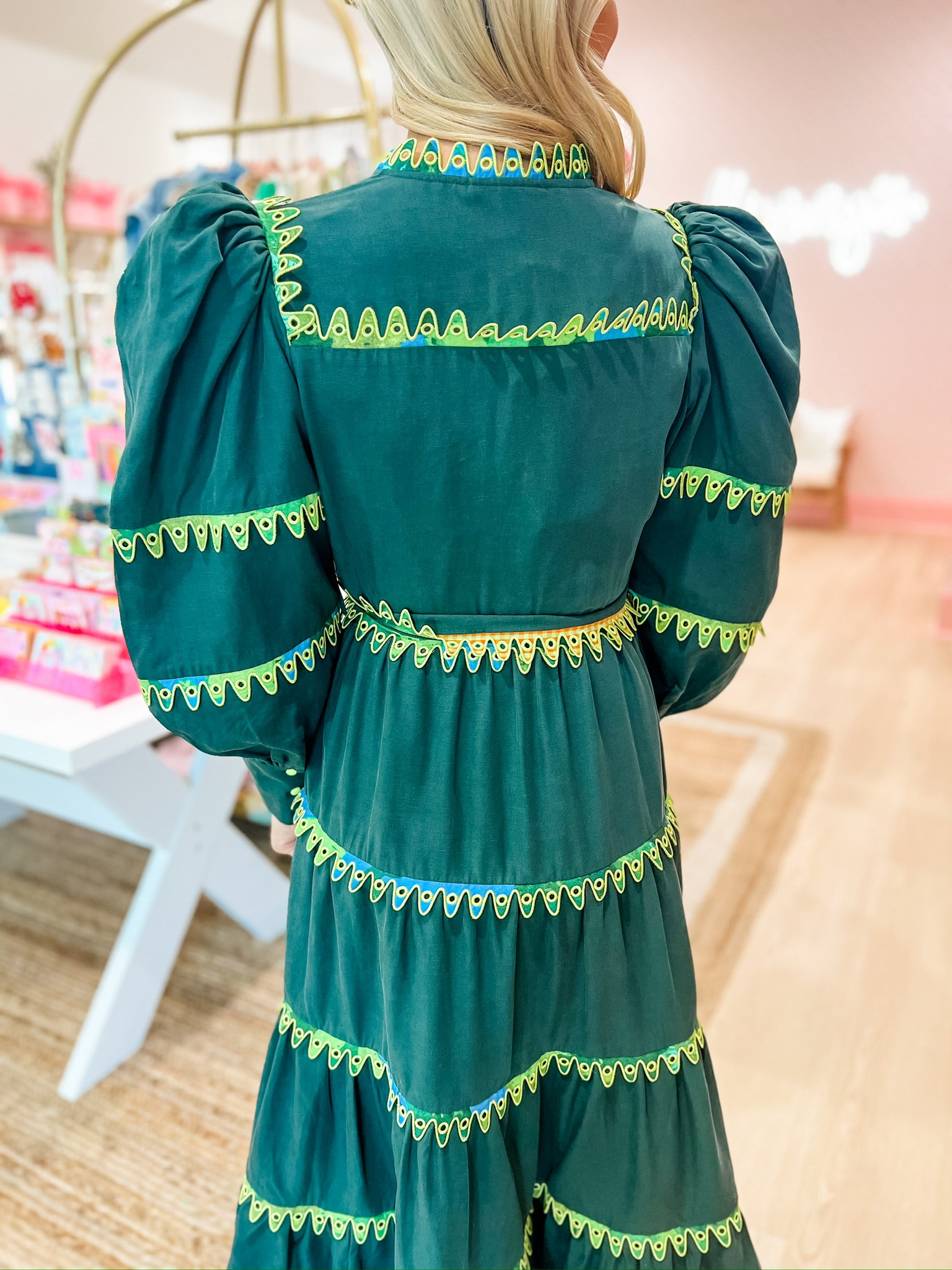 FINAL SALE- CELIA B Hasu Dress- Green Kimmy's Boutique FINAL SALE- CELIA B Hasu Dress- Green Kimmy's Boutique