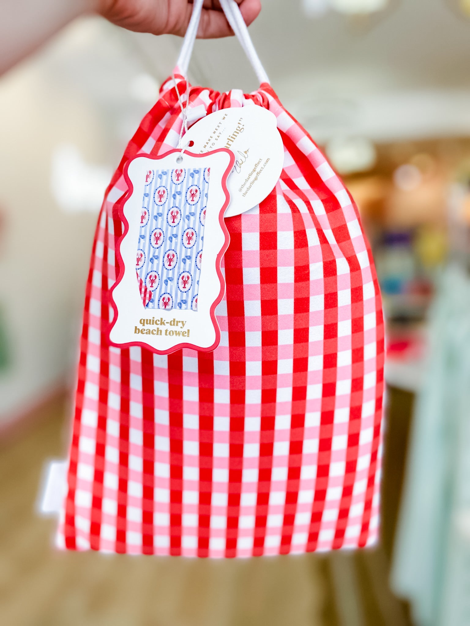 Quick-Dry Beach Towel- Harbor House