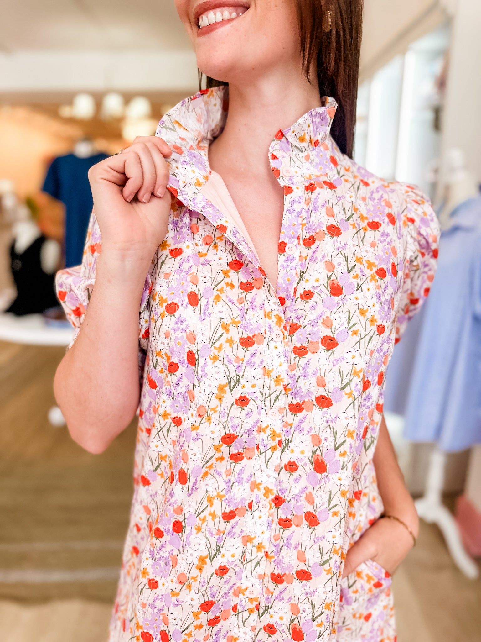 Pack Light, Bloom Bright Maxi Dress