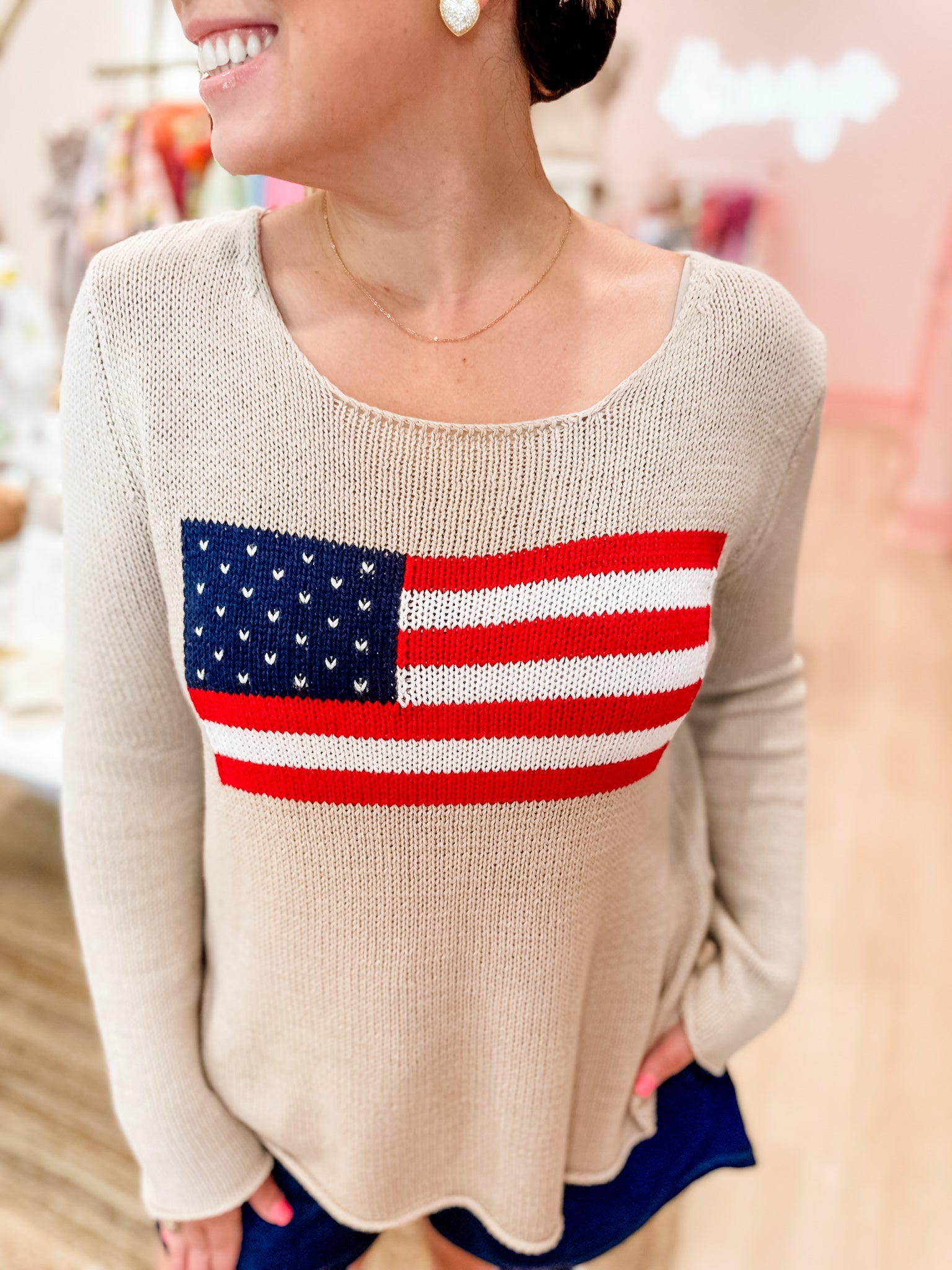 Proud to Be An American Sweater