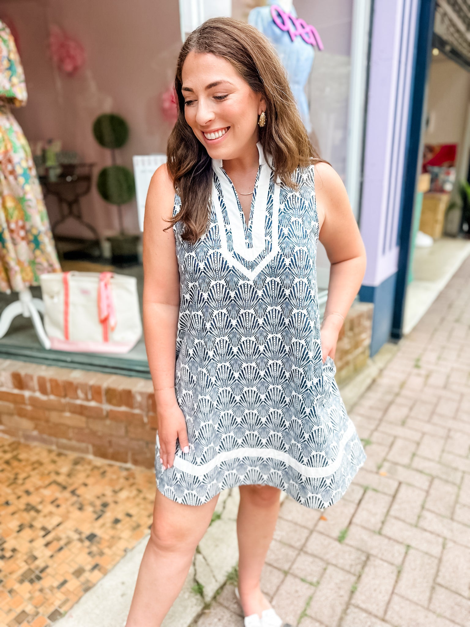 Nautical Pearl Dress