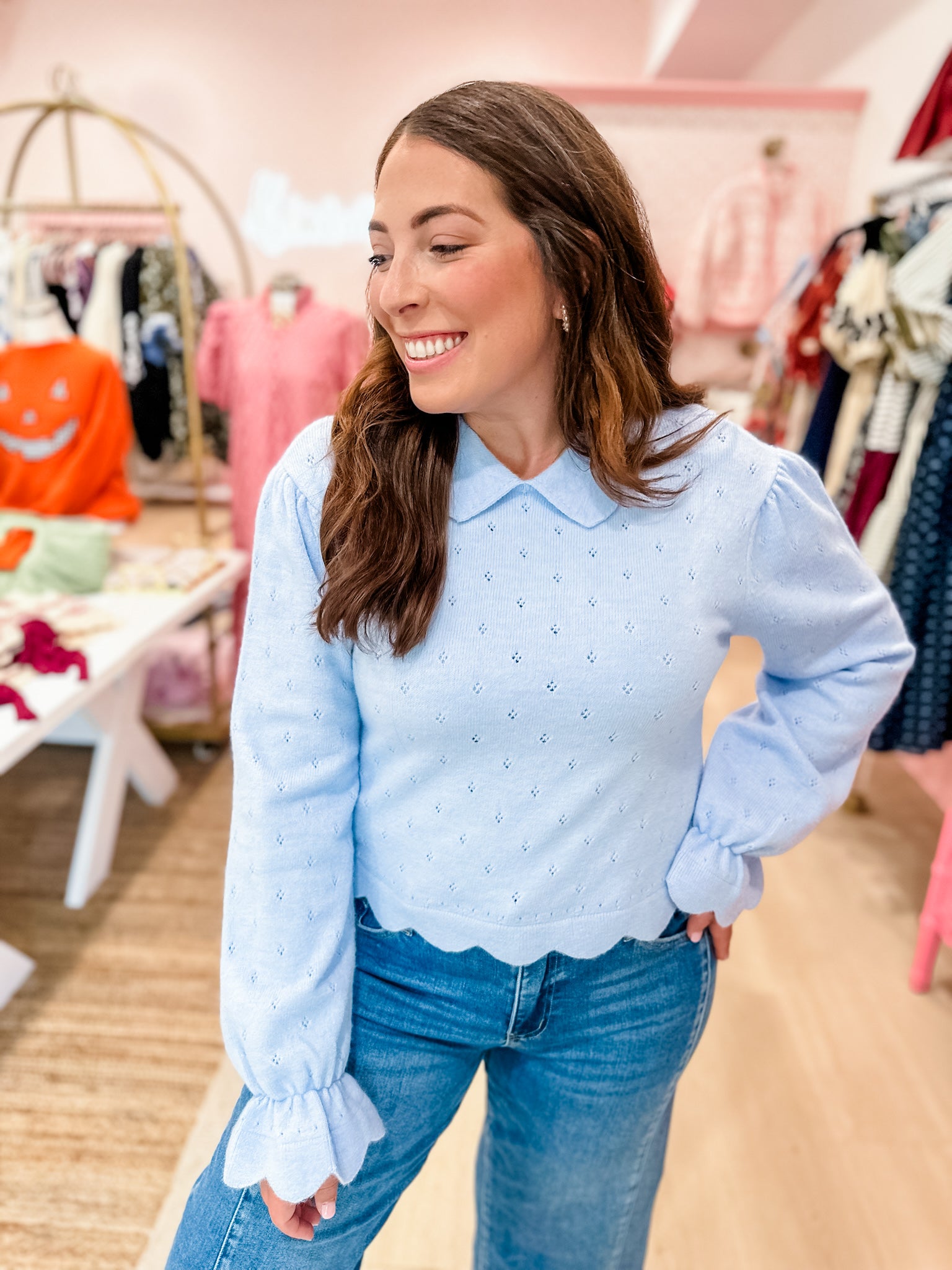 Skies Are Blue Sweater