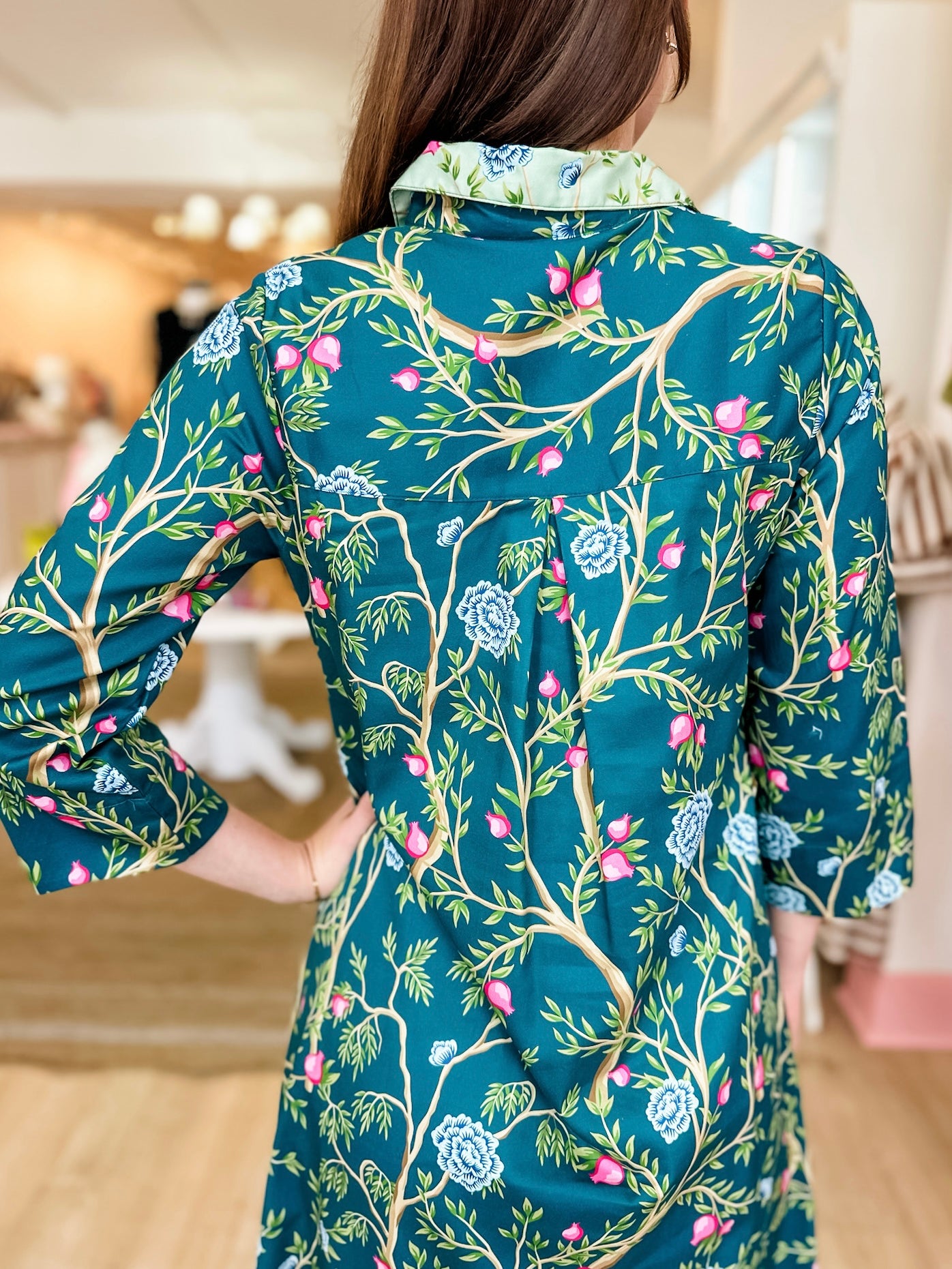 The Secret Garden Button Down Maxi Dress