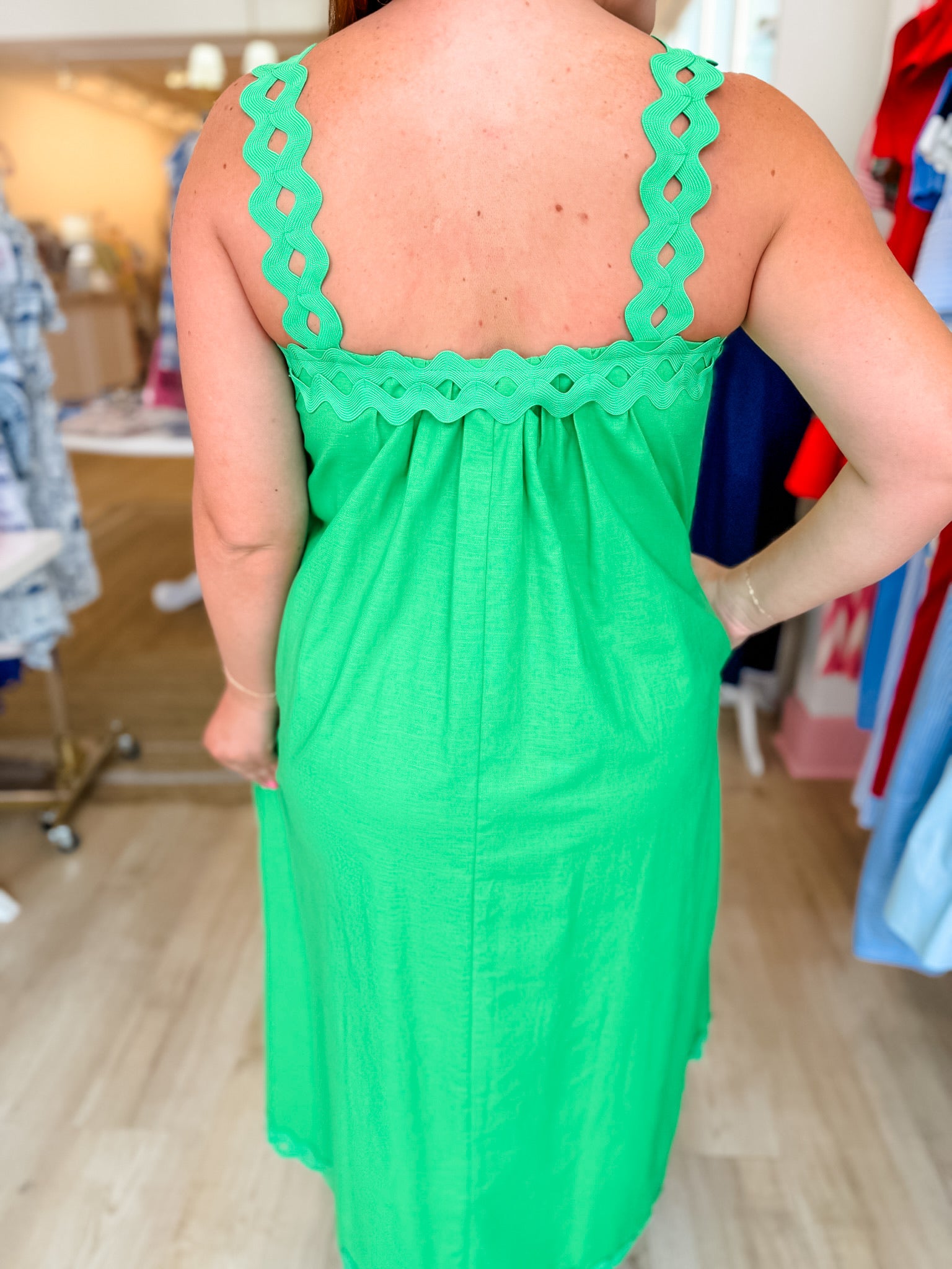 Perfect For Summer Maxi Dress - Green