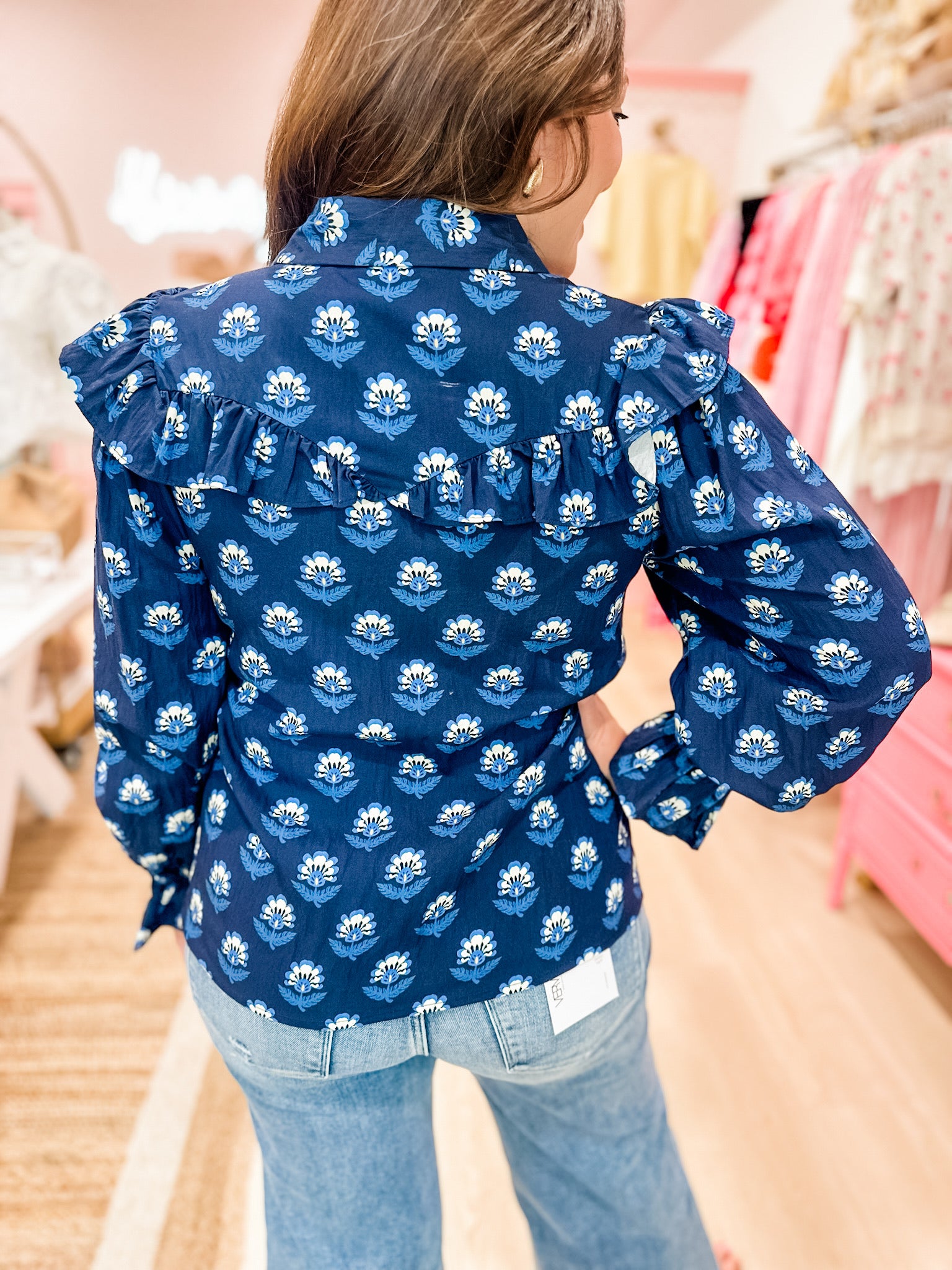 Bouquet of Blooms Blouse