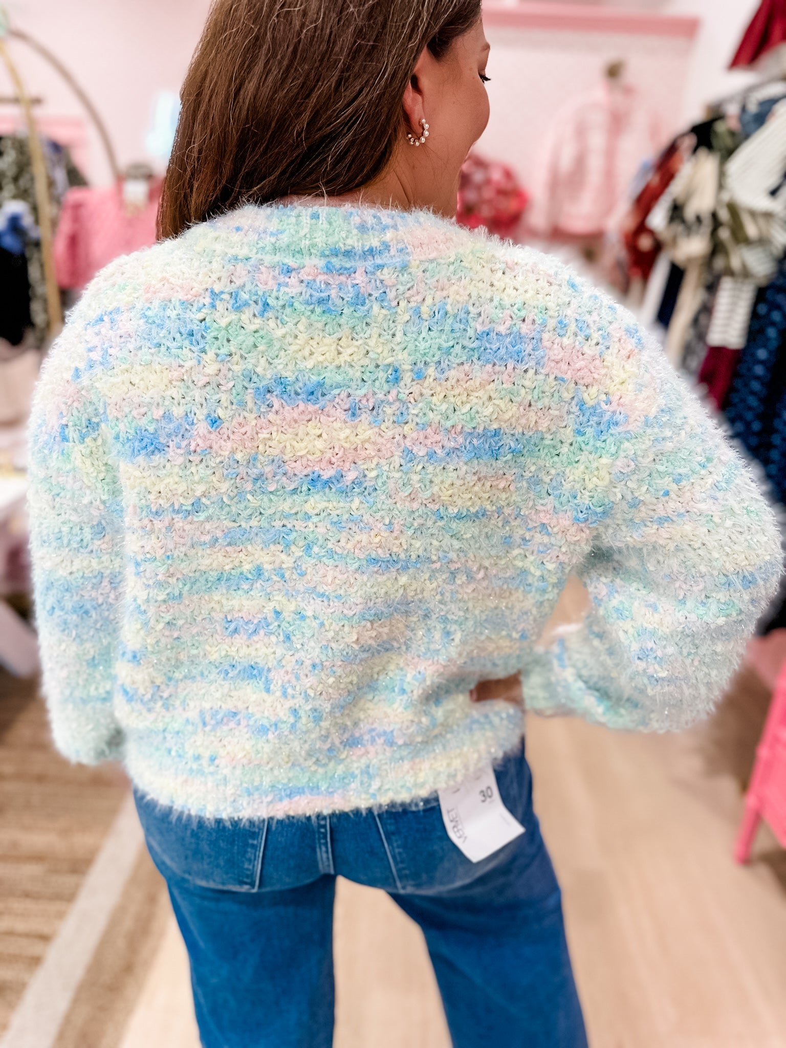 Pastel Prism Jewel Sweaters